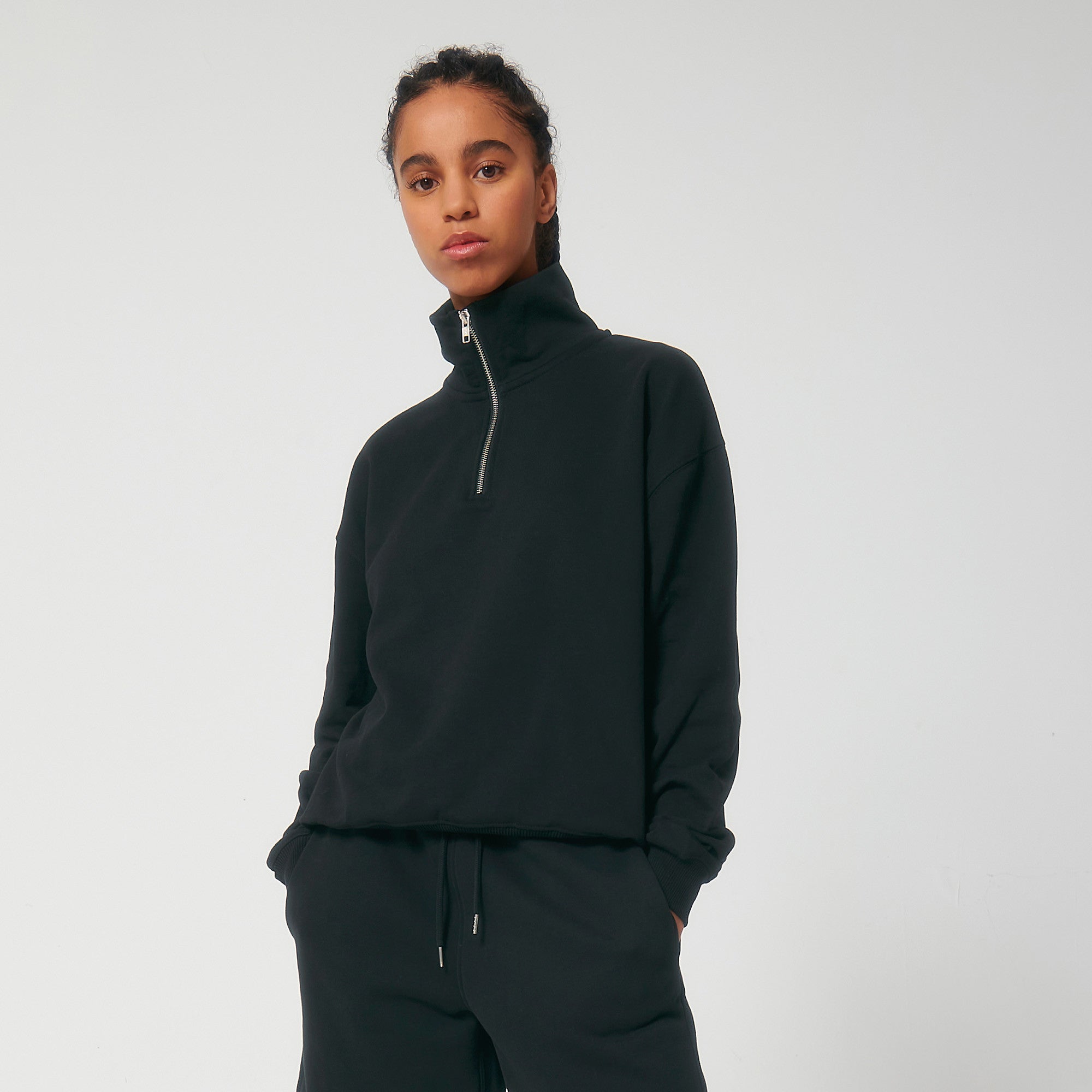 Unisex Miller Dry Quarter Zip Sweatshirt | DESERT DUST