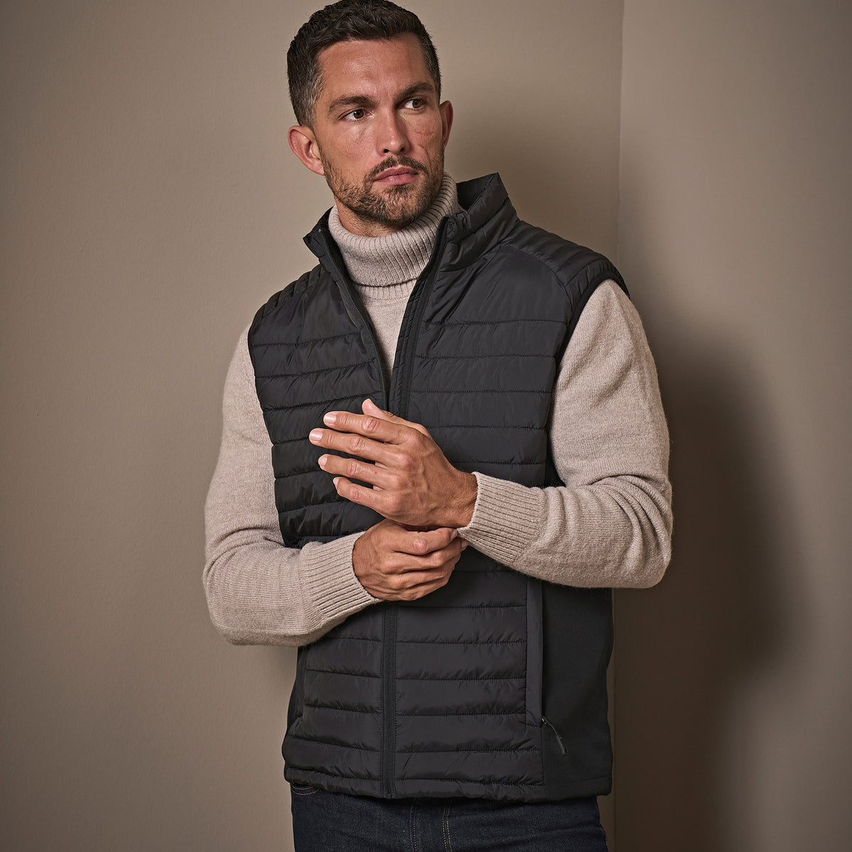 Crossover Bodywarmer | BLACK/BLACK/BLACK