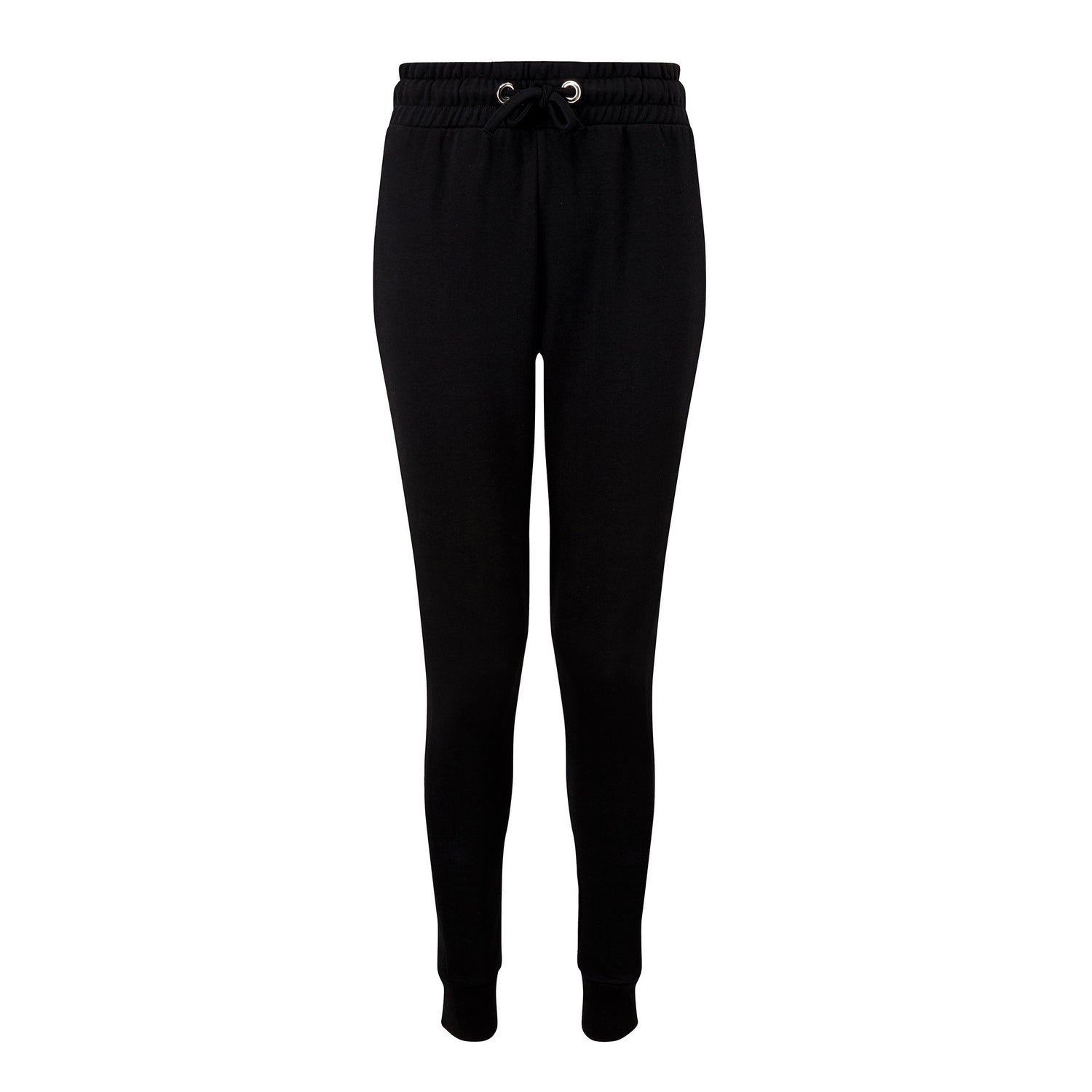 Womens Fitted Joggers | BLACK