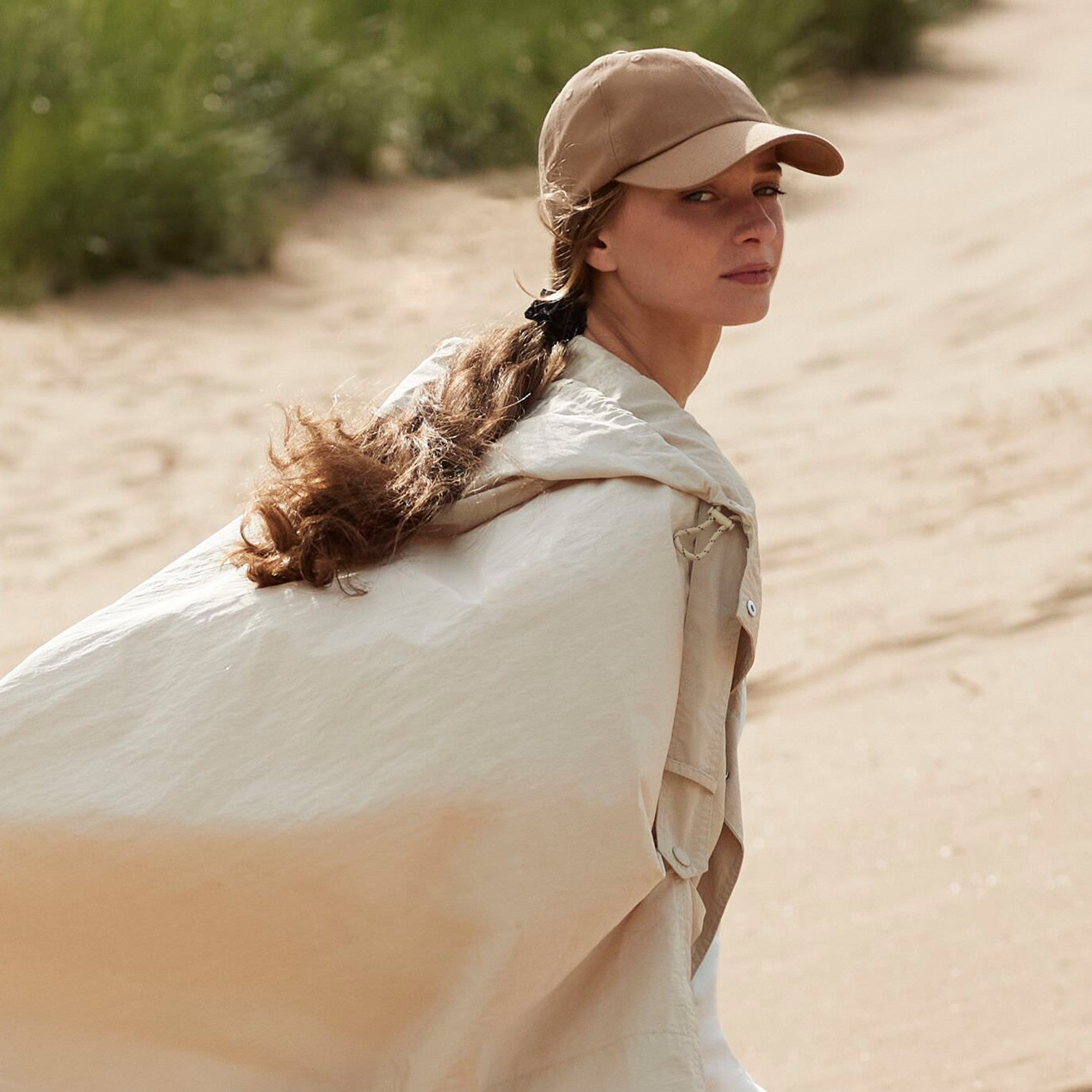 Organic Cotton 6 Panel Dad Cap | GRAPHITE GREY