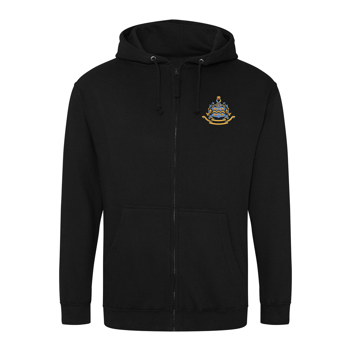 Pocklington Zoodie - Crest Only | DEEP BLACK