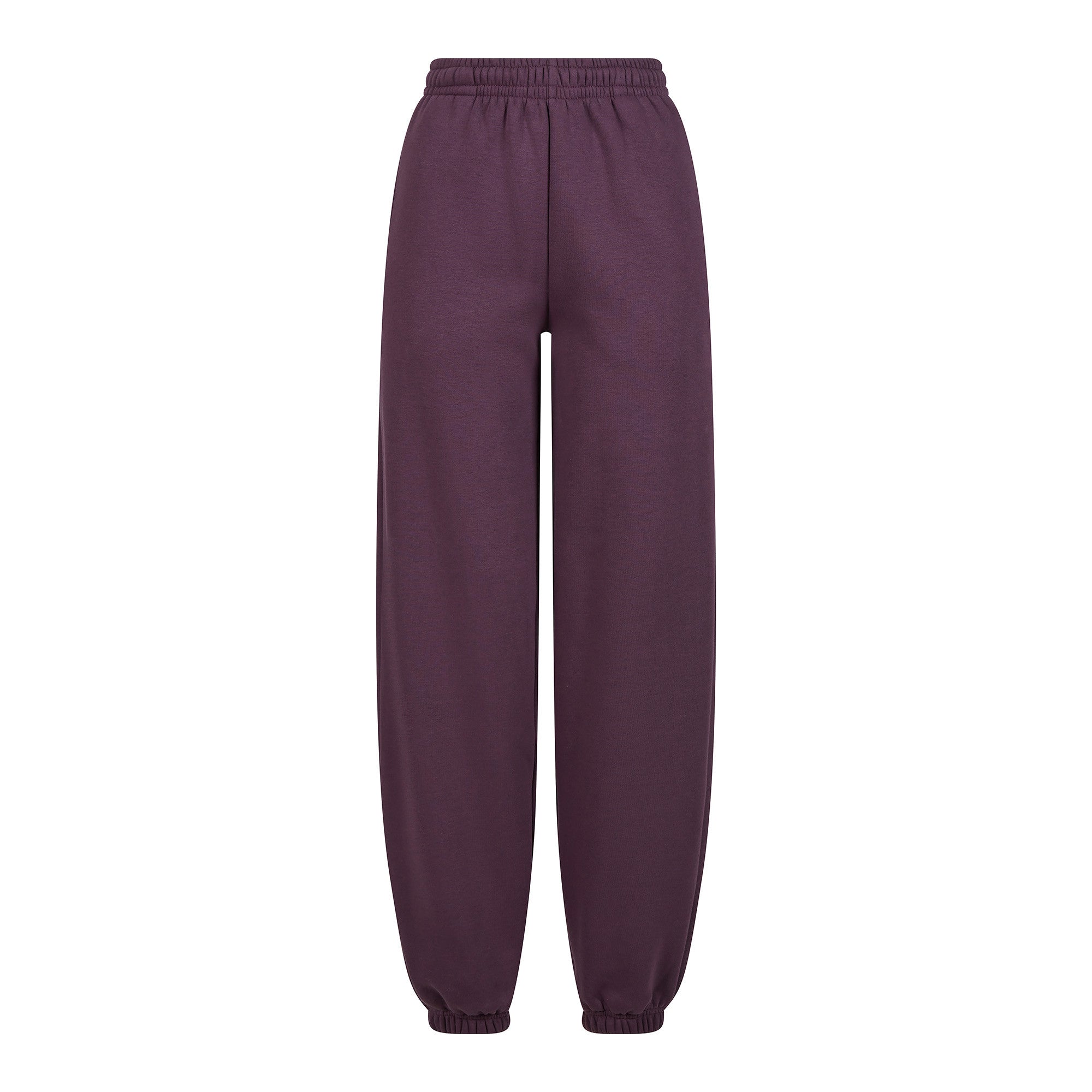Womens Fluffy Sweatpants | PLUM PURPLE
