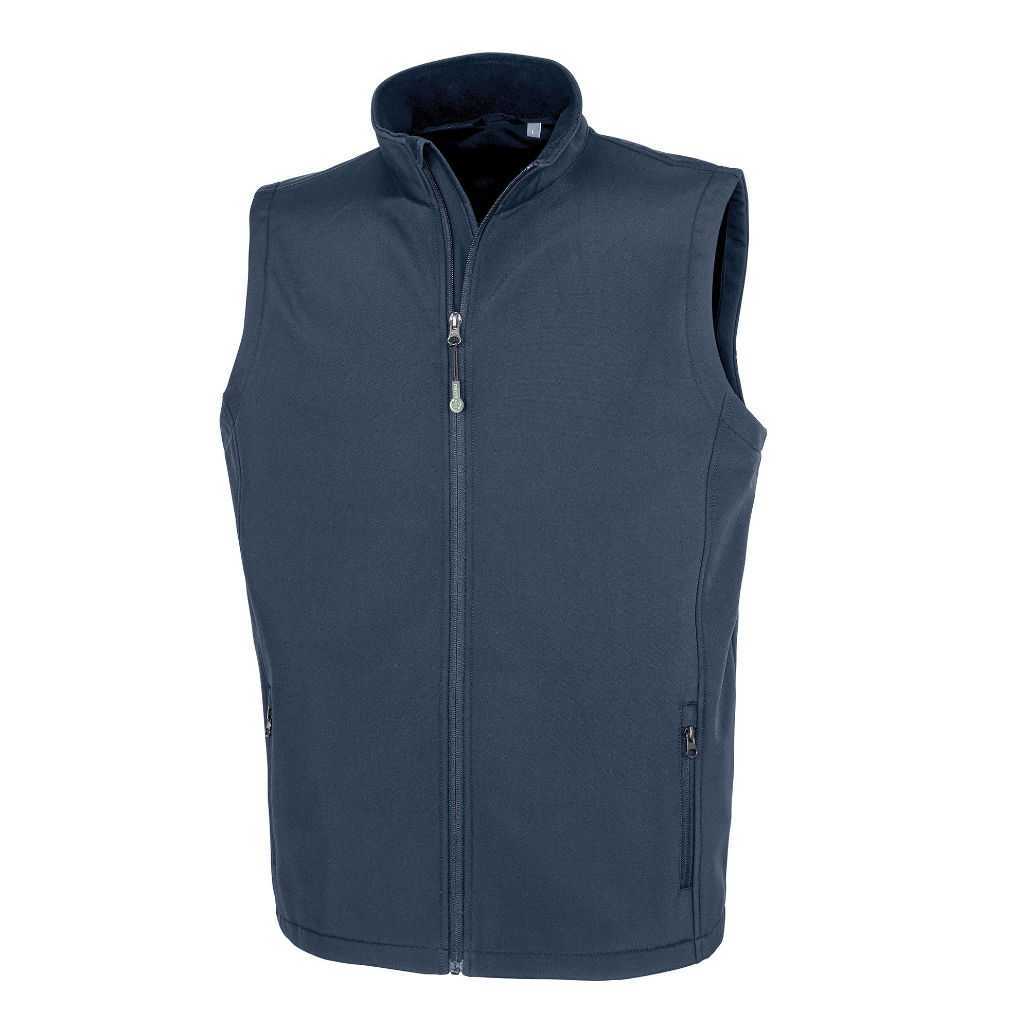 Mens Recycled 2 Layer  Softshell Bodywarmer | NAVY