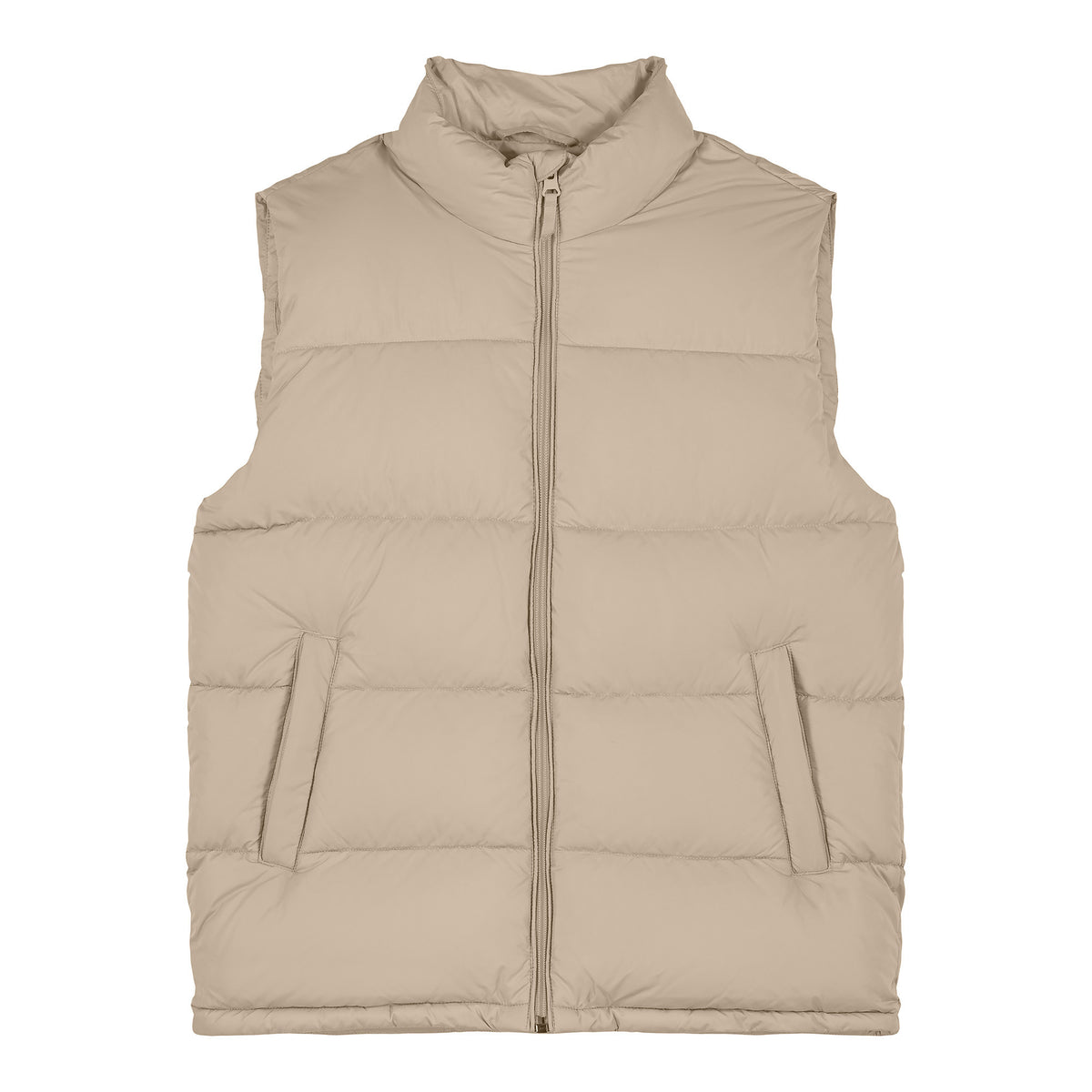 Padded Puffer Gilet | DESERT DUST