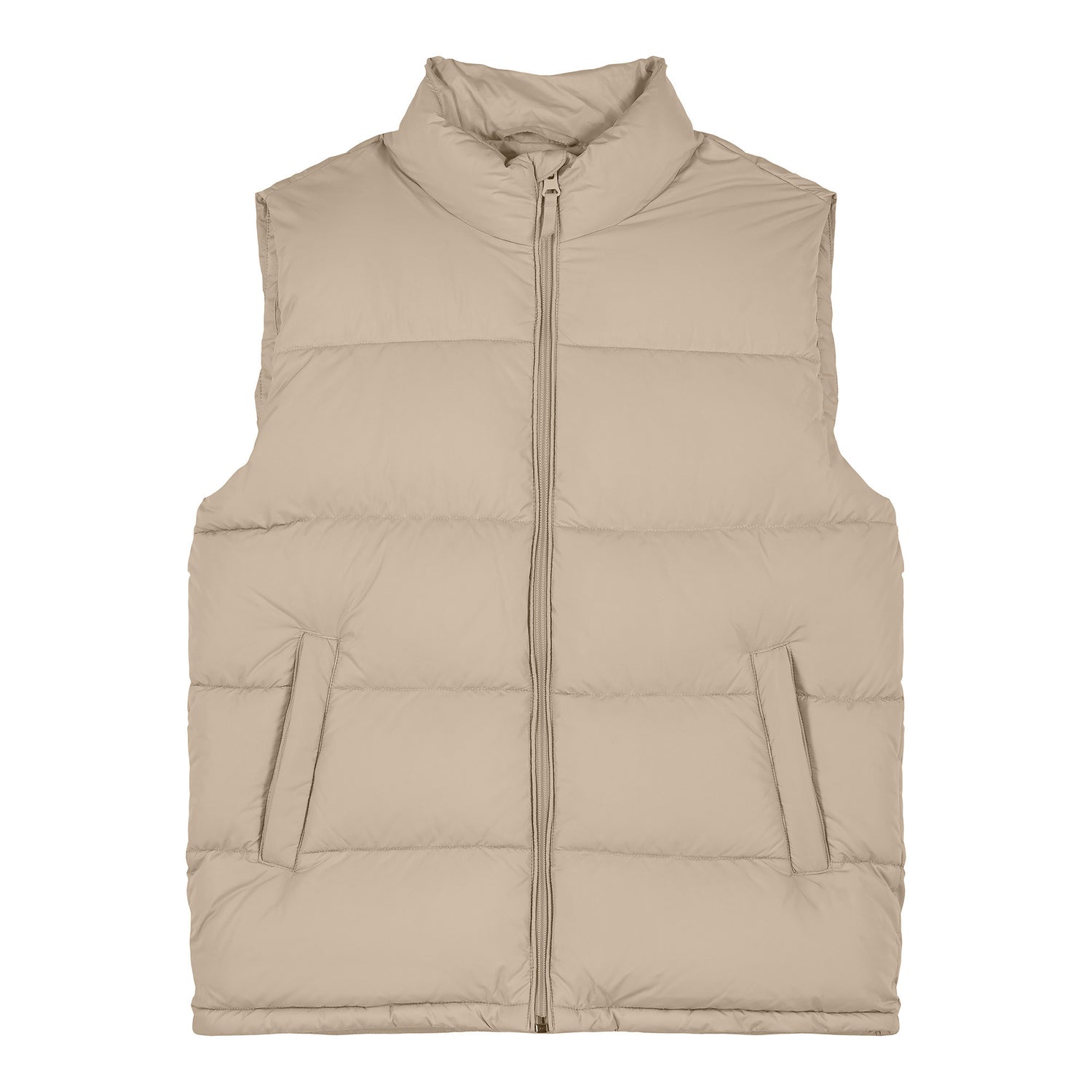 Padded Puffer Gilet | DESERT DUST