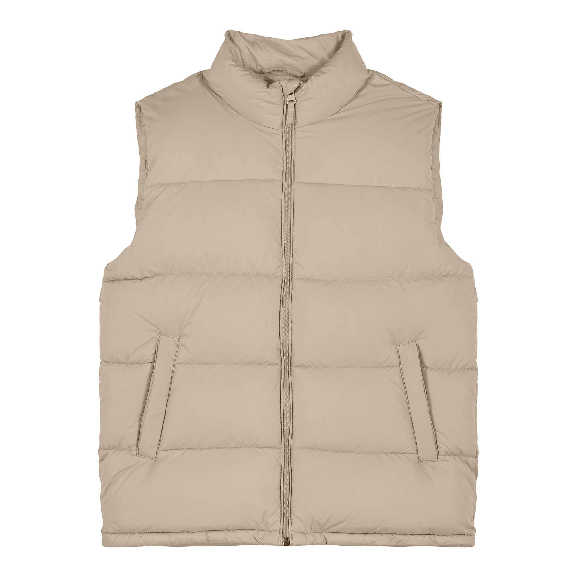Padded Puffer Gilet | DESERT DUST