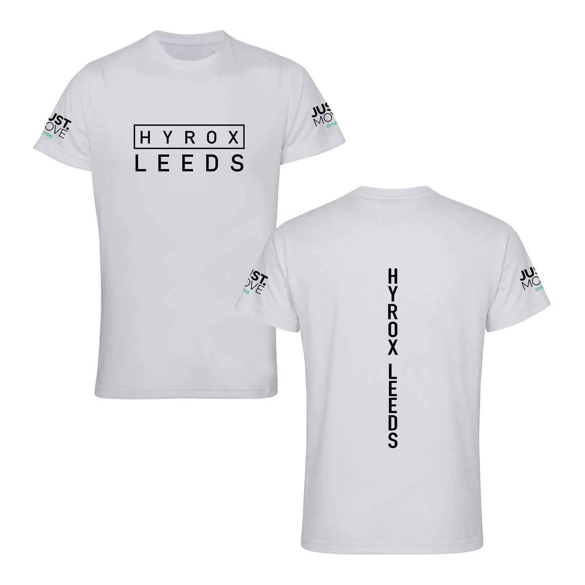 Hyrox Leeds 2026 - Unisex Performance Tee | WHITE