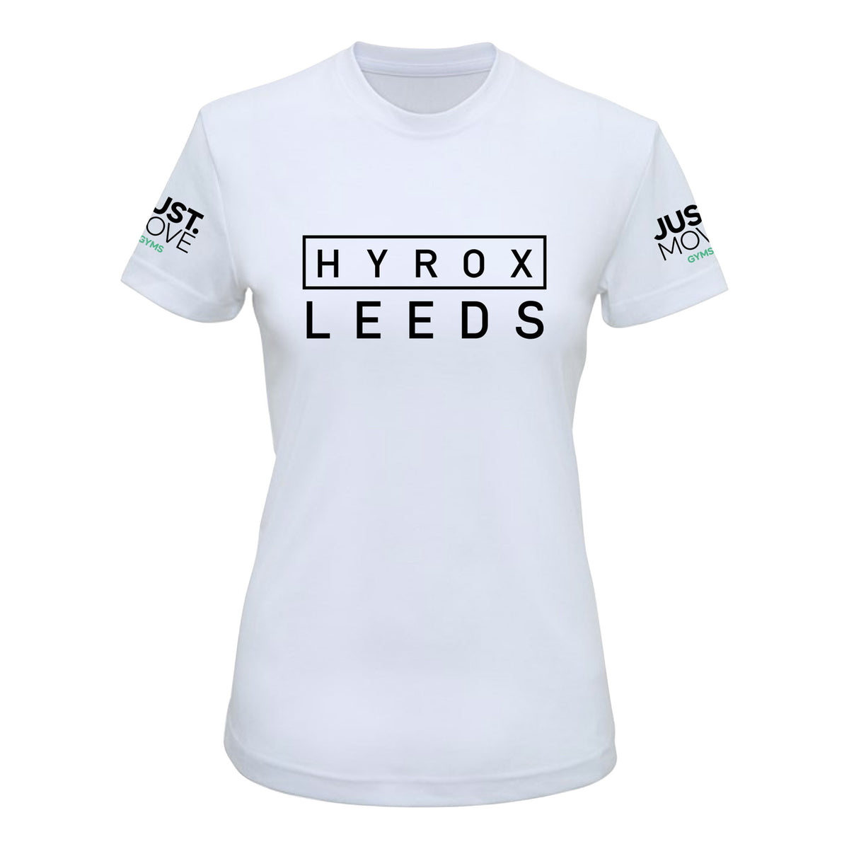 Hyrox Leeds 2026 - Womens Performance Tee | WHITE