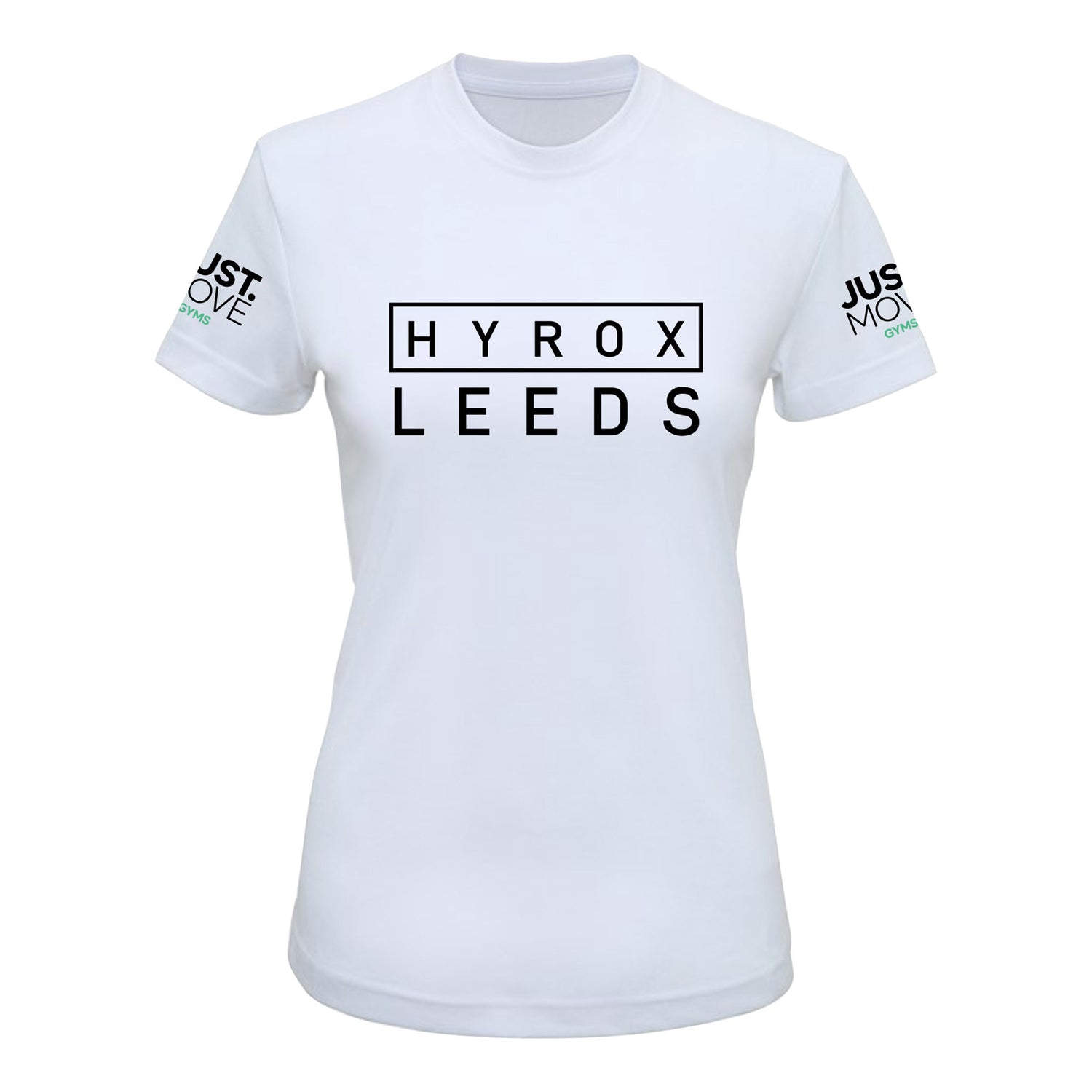 Hyrox Leeds 2026 - Womens Performance Tee | WHITE