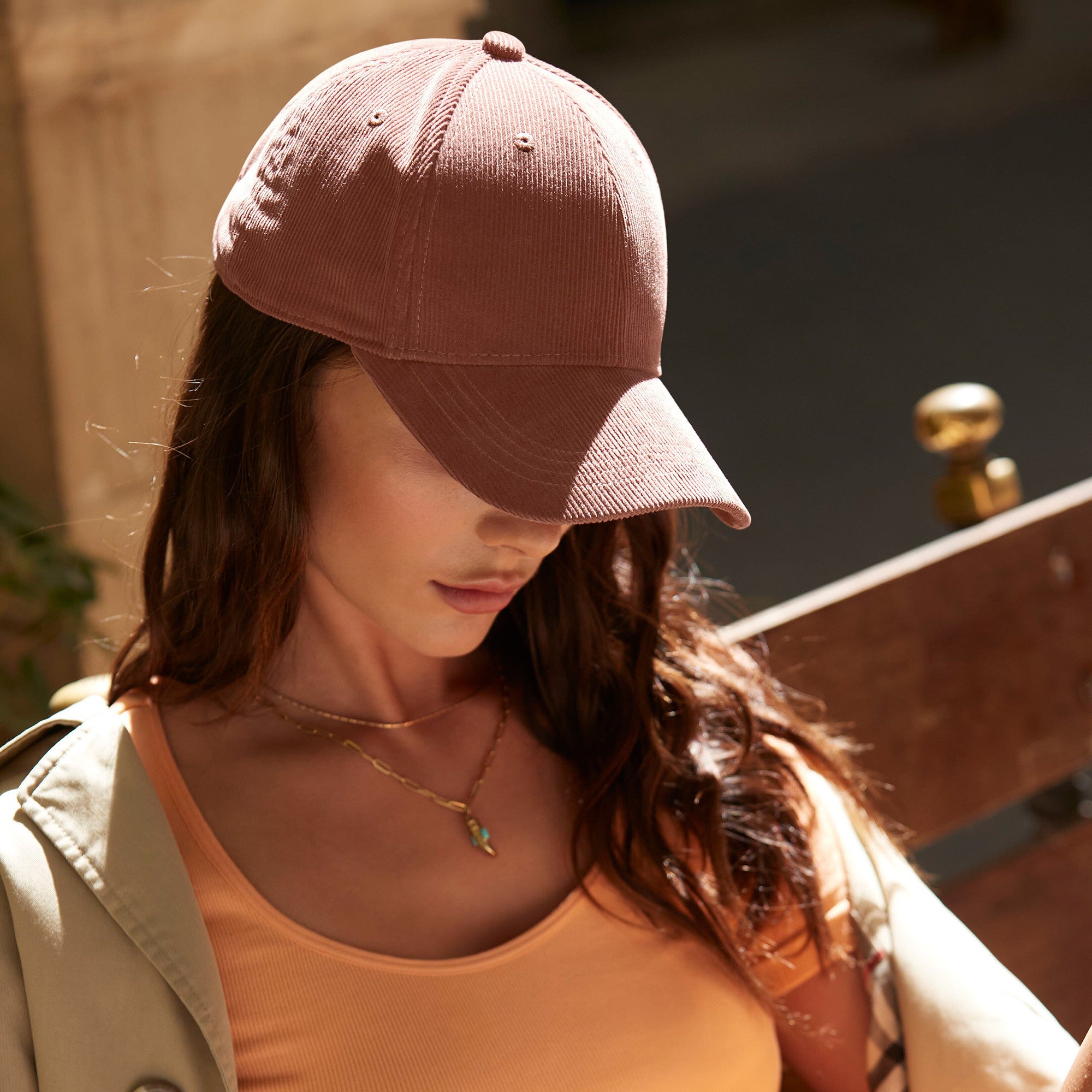 EarthAware Organic Cord Baseball Cap | OXFORD NAVY