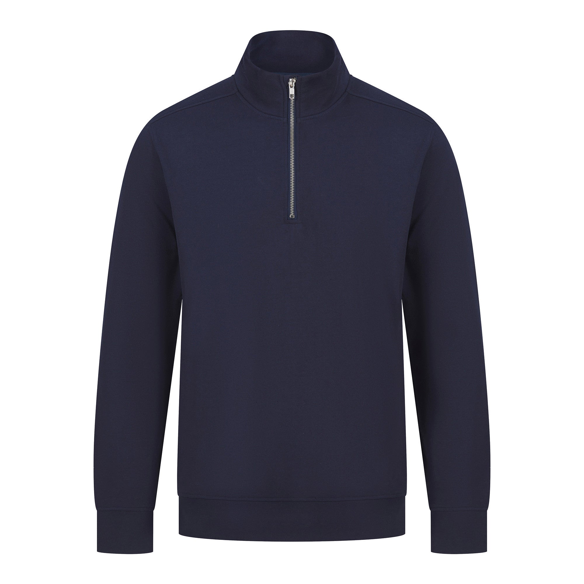 Unisex Sustainable Quarter Zip Sweatshirt | NAVY