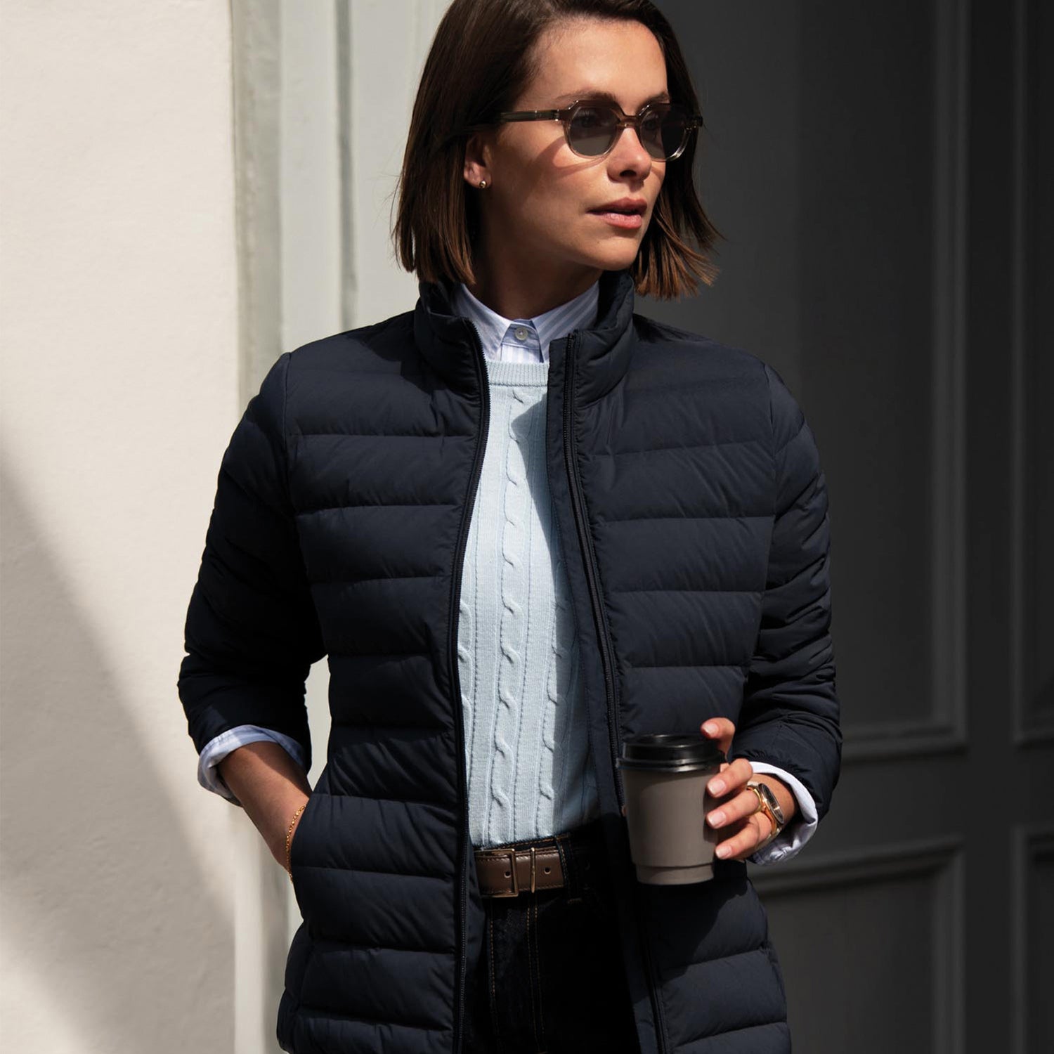 Womens Avalon Jacket | NAVY