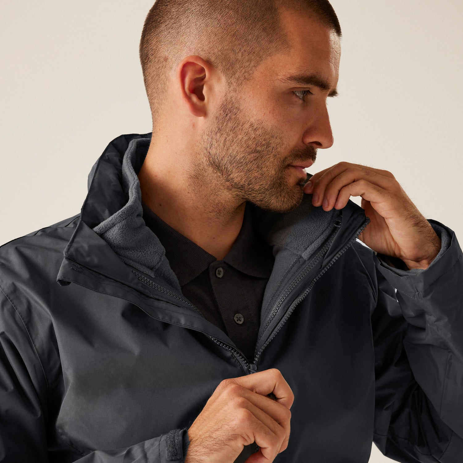 Classic 3-in-1 Jacket | BLACK