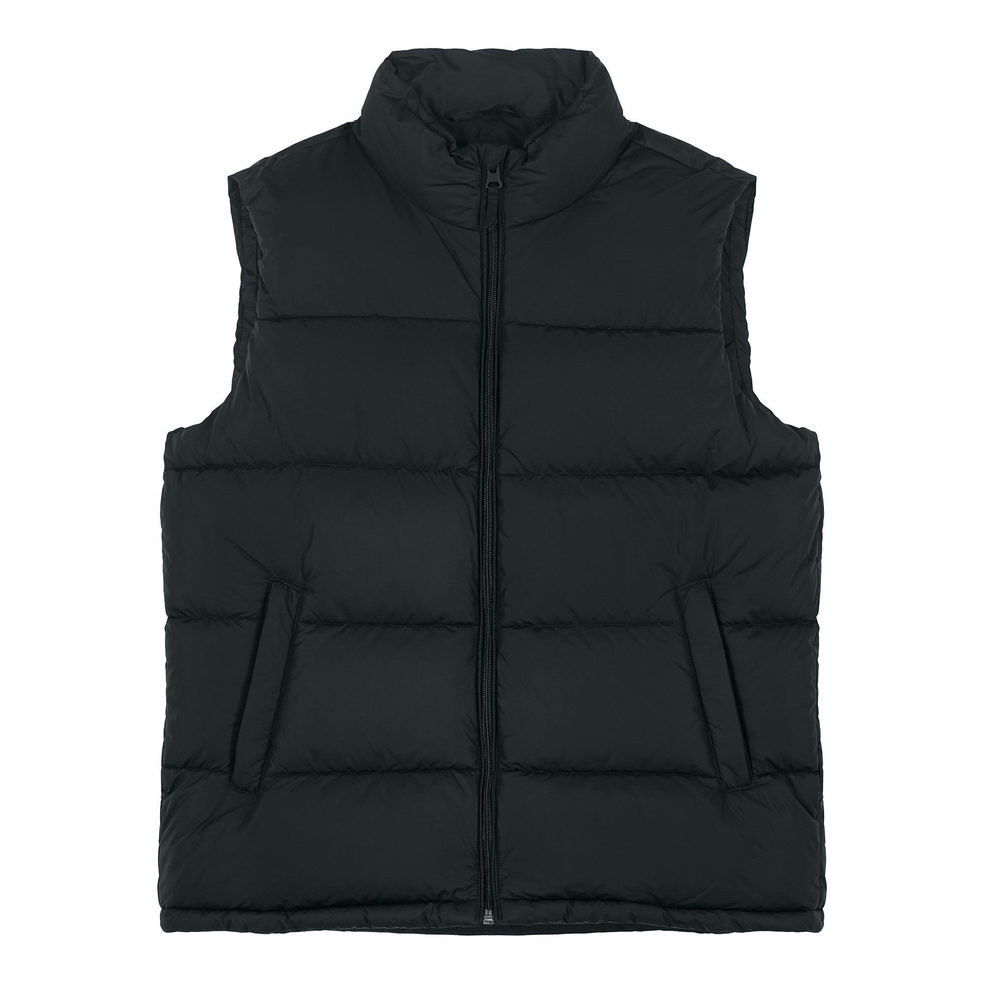 Padded Puffer Gilet | BLACK
