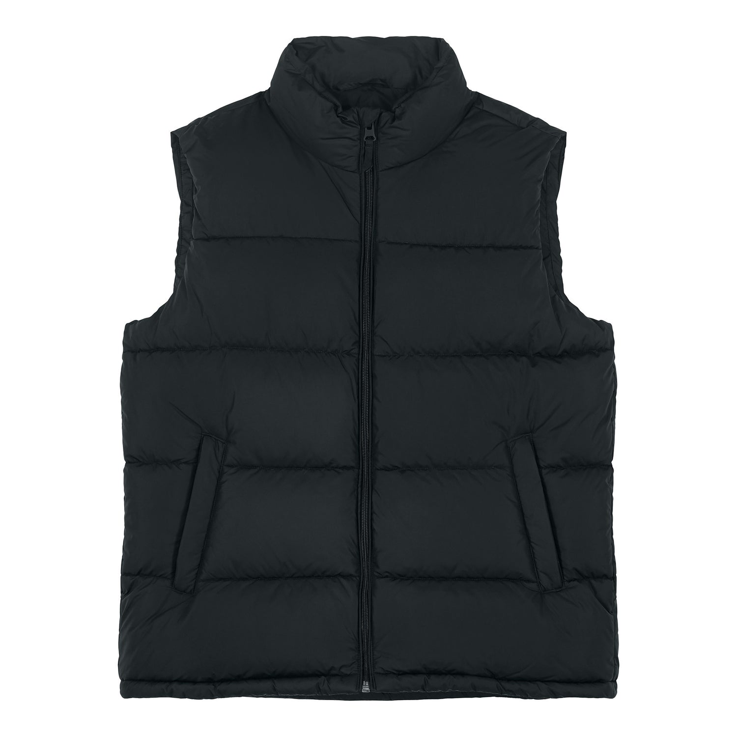 Padded Puffer Gilet | BLACK