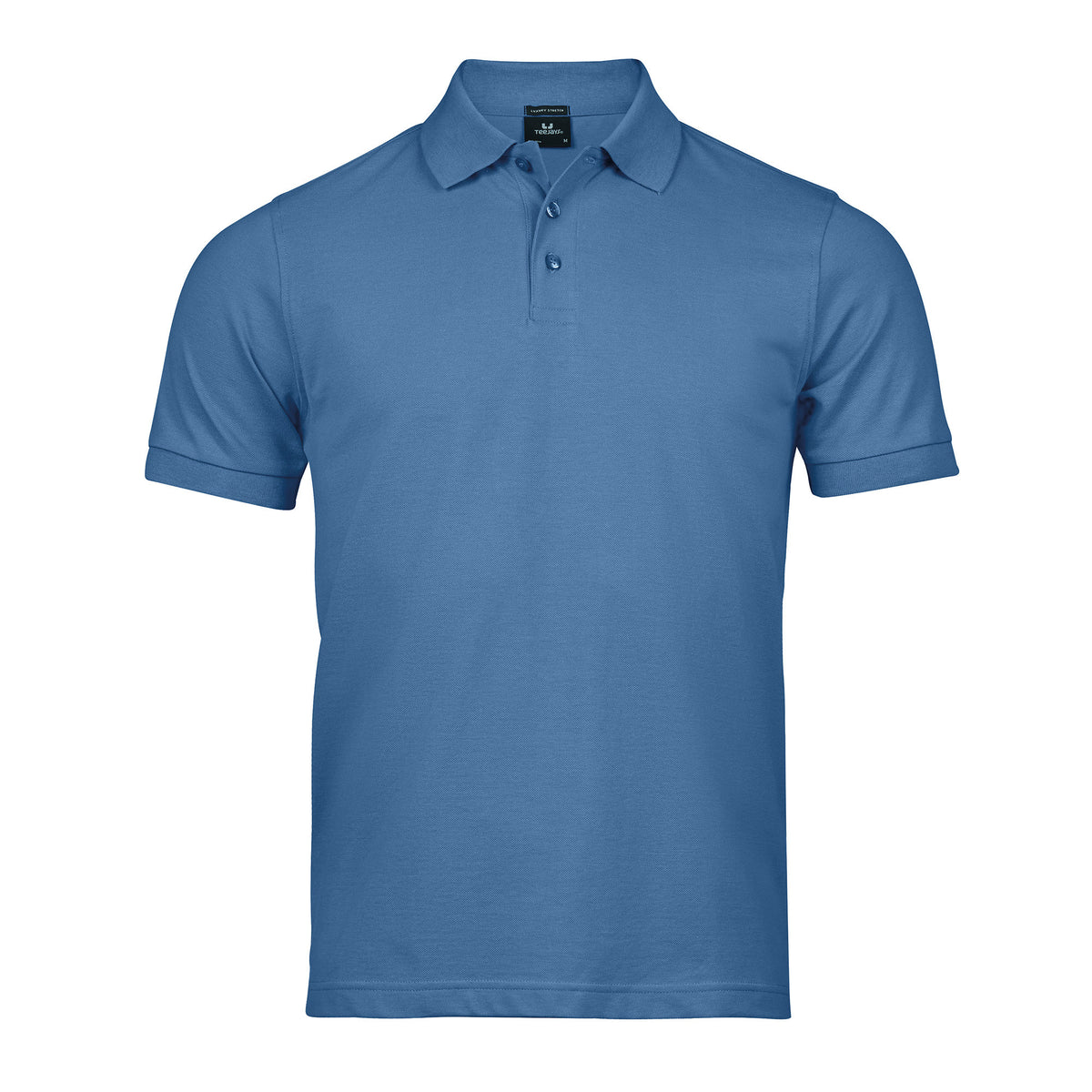 Luxury Stretch Polo | OCEAN BLUE