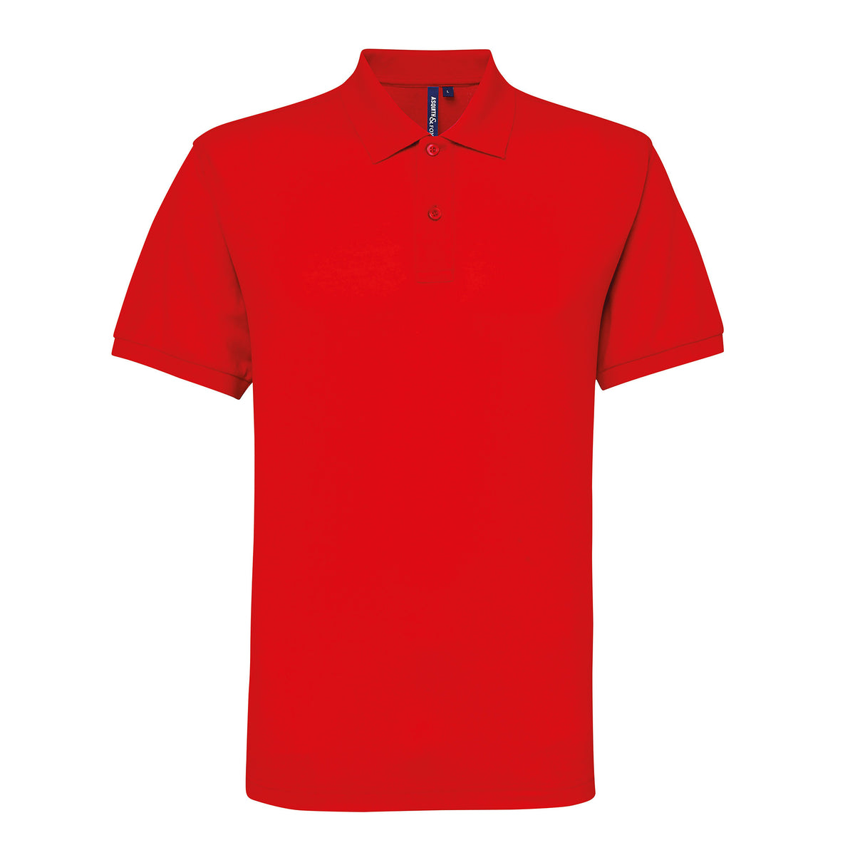 Mens Polycotton Blend Polo | RED