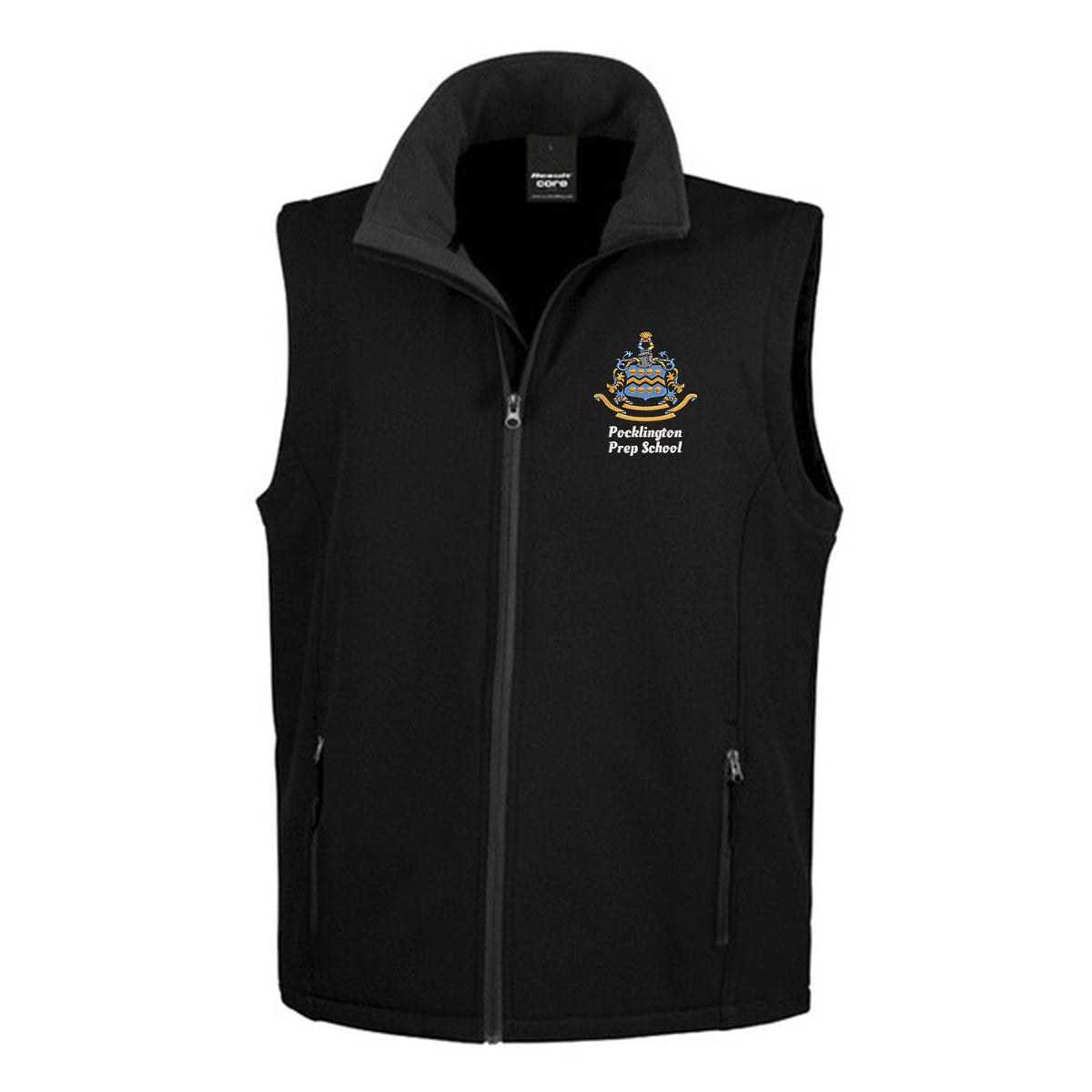 Pocklington Gilet - Prep School | BLACK/BLACK