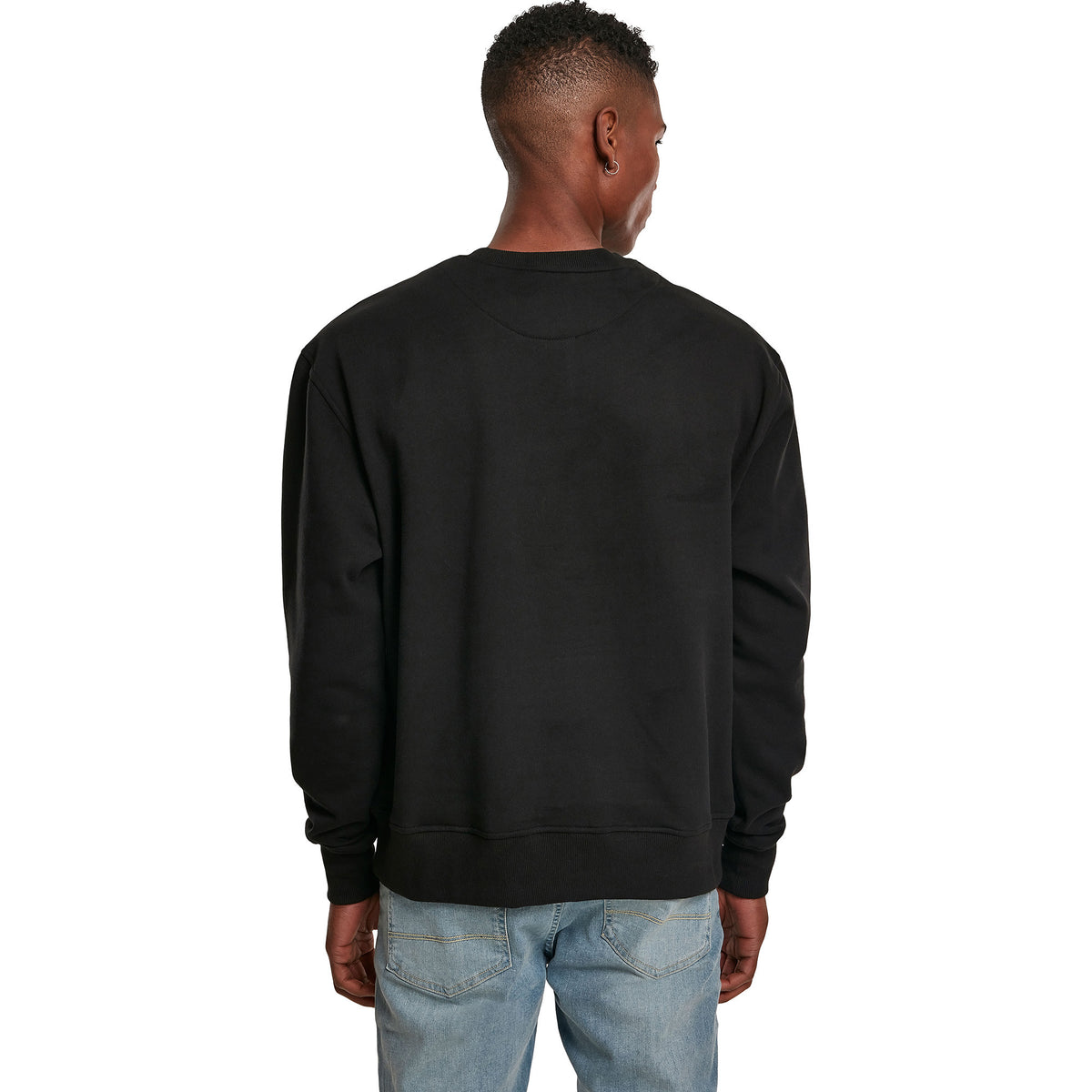 Premium Oversize Crew Neck | BLACK