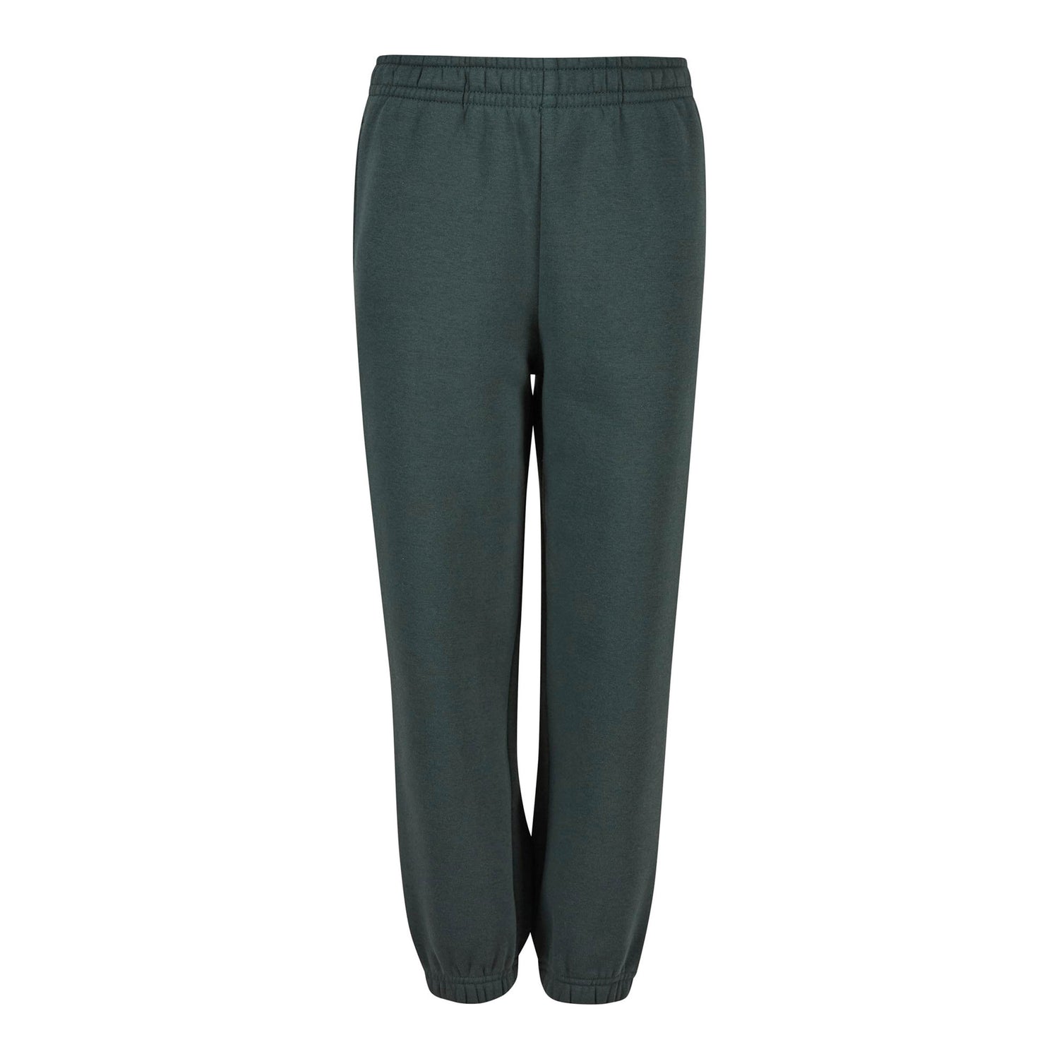 Kids Fluffy Sweatpants | BOTTLE GREEN