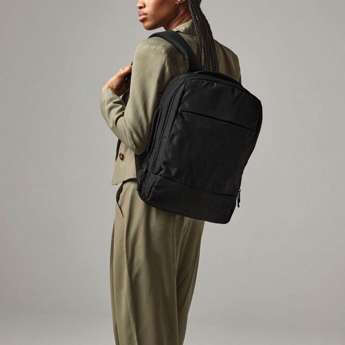 Q-Tech Charge Convertible Backpack | GRANITE MARL