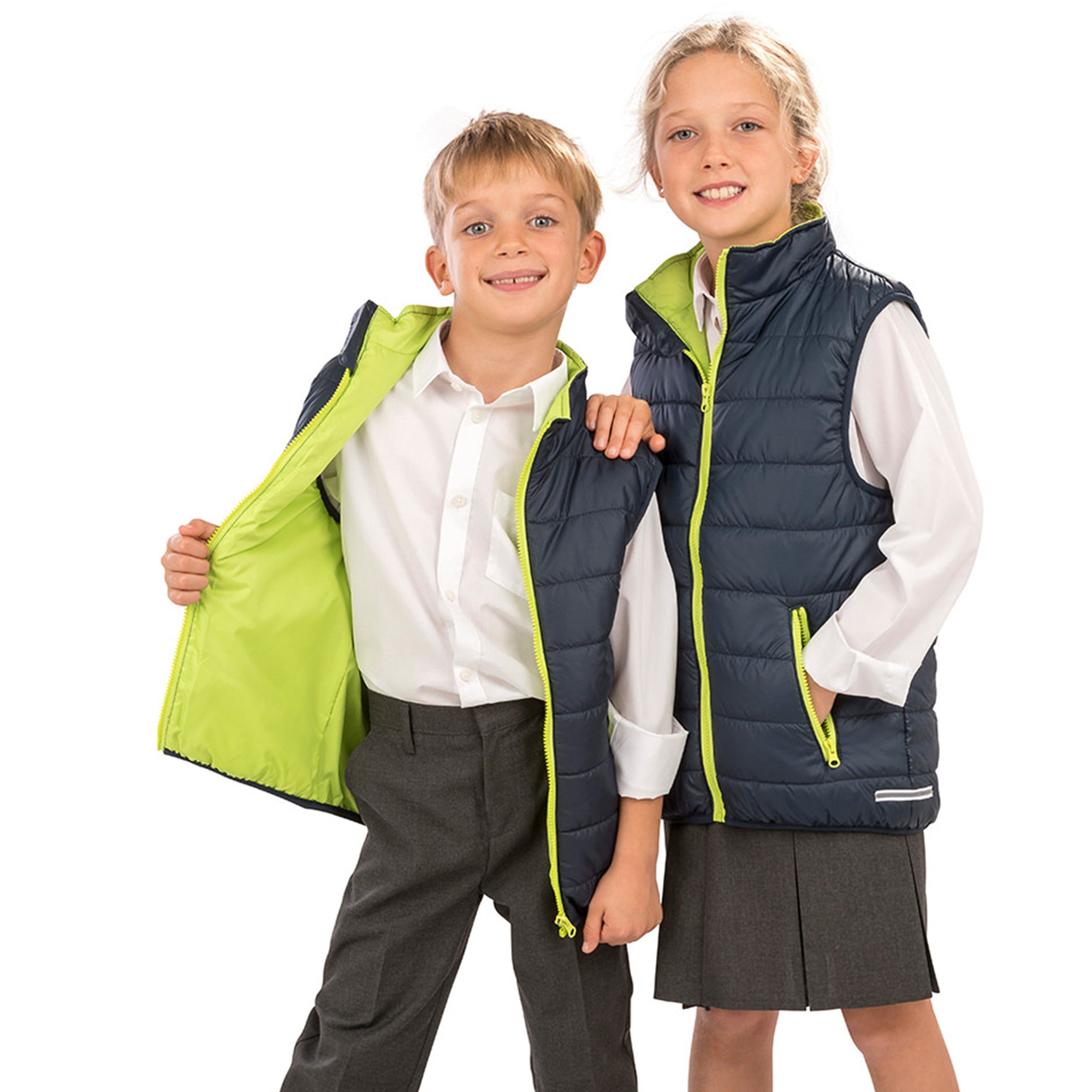 Core Junior Bodywarmer | BLACK/ORANGE