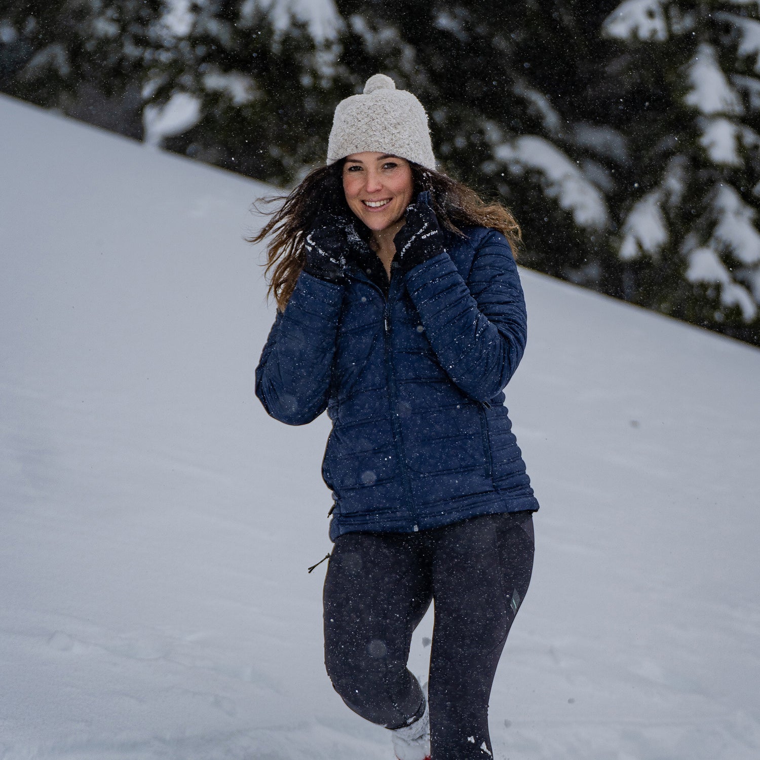 Womens Basecamp Thermal Jacket | NAVY