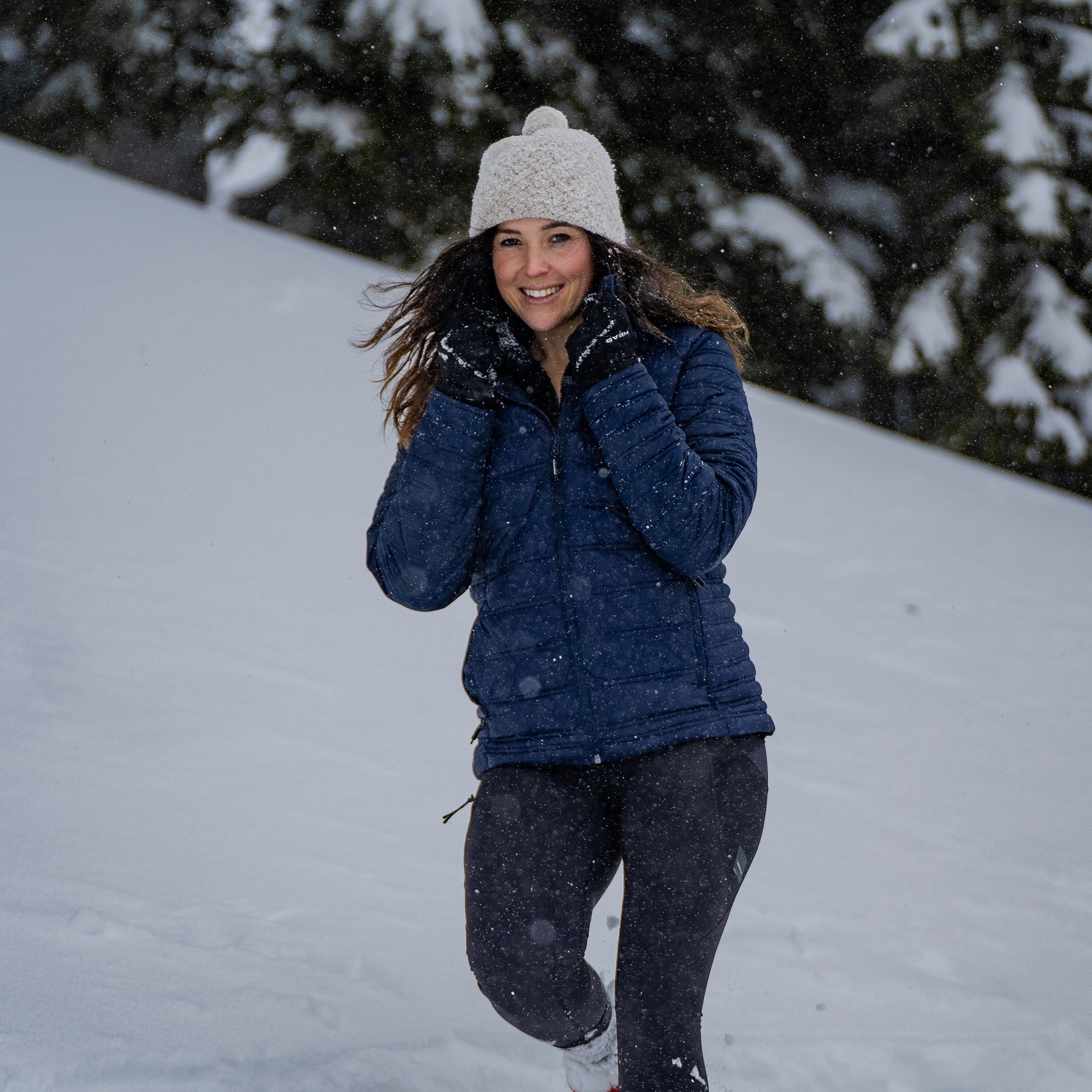 Womens Basecamp Thermal Jacket | NAVY
