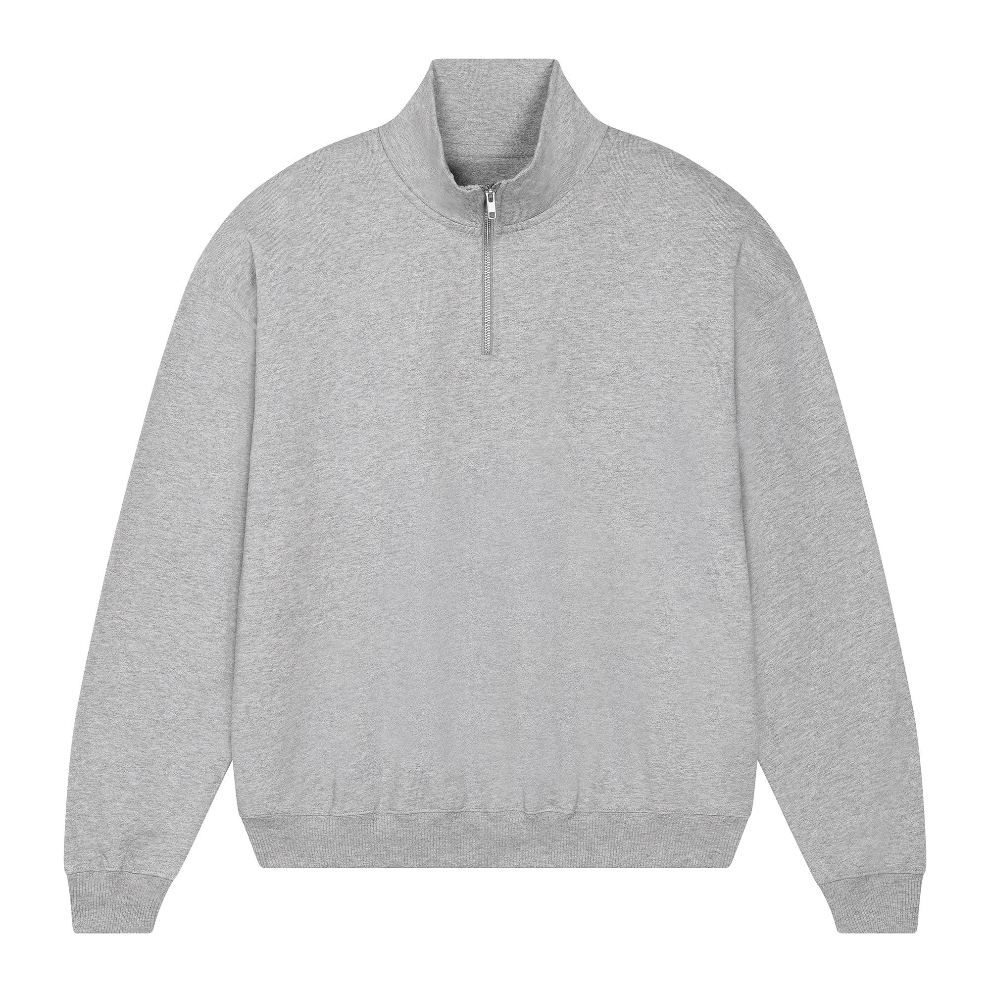 Unisex Miller Dry Quarter Zip Sweatshirt | HEATHER GREY