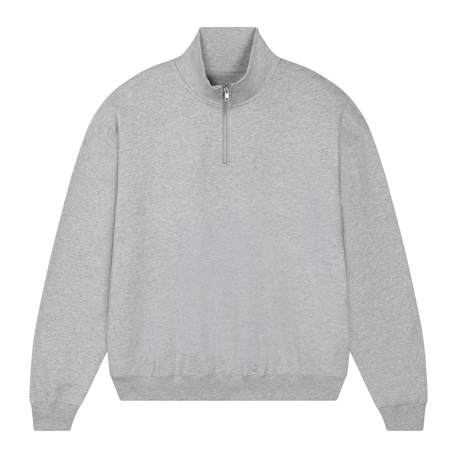 Unisex Miller Dry Quarter Zip Sweatshirt | HEATHER GREY