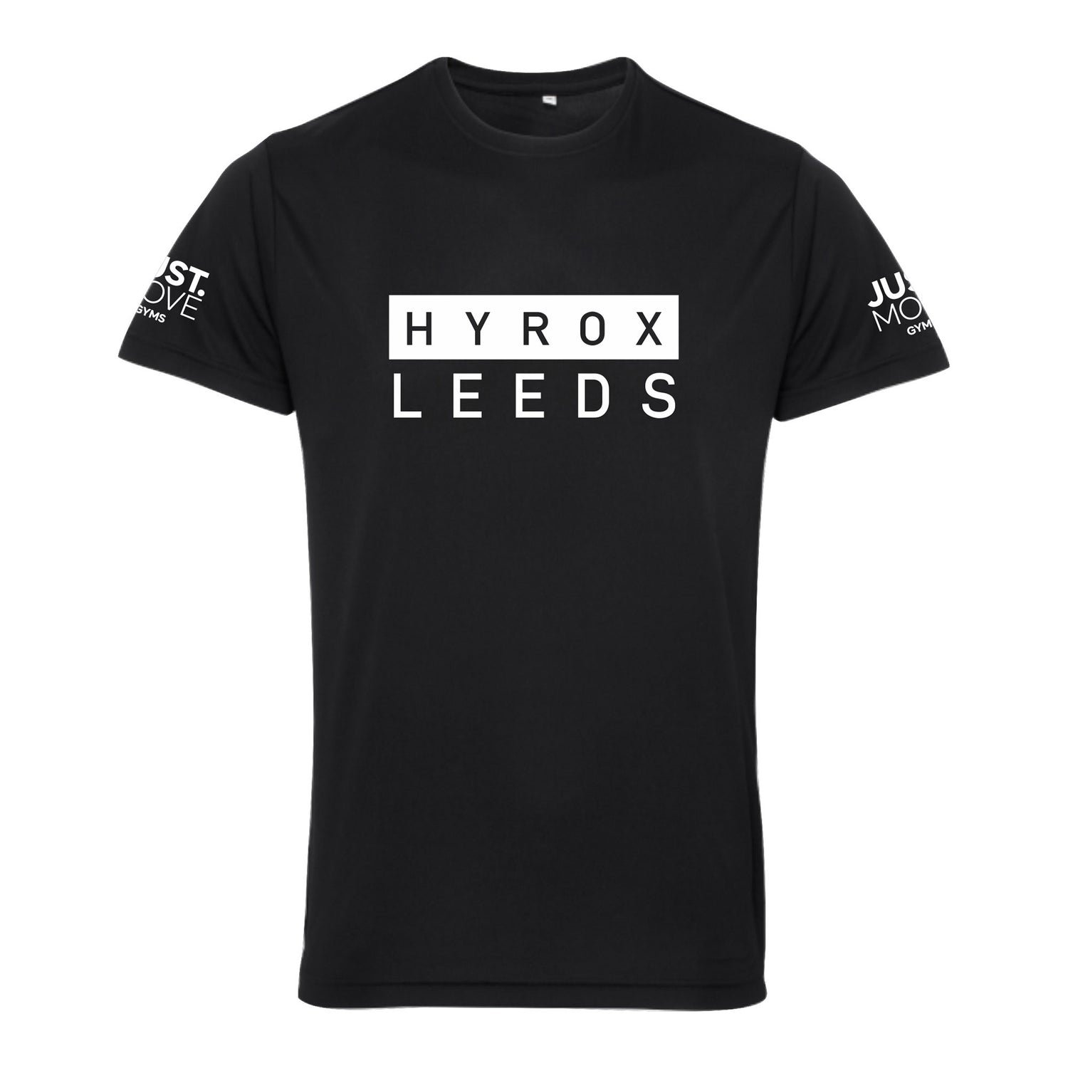 Hyrox Leeds 2026 - Unisex Performance Tee | BLACK