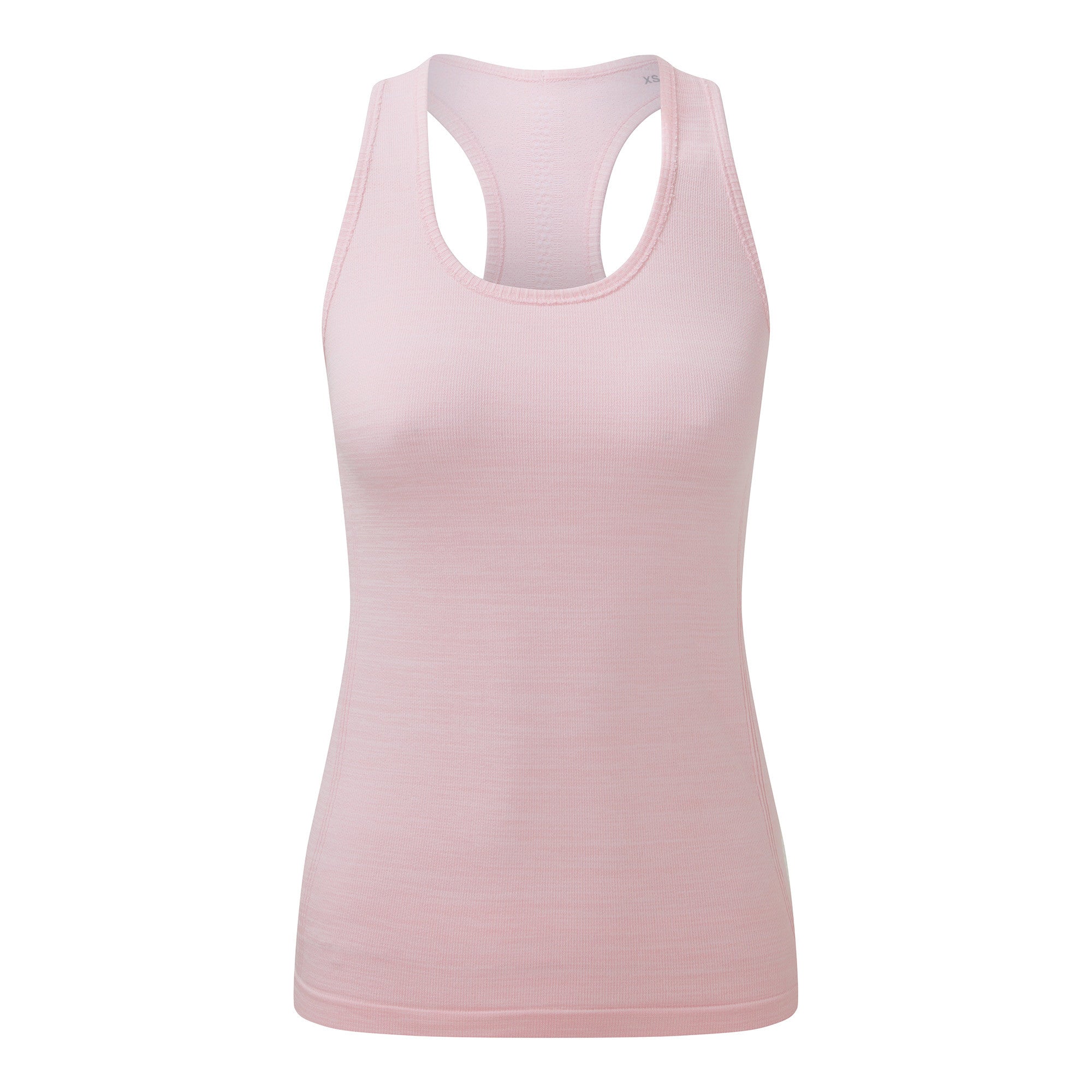 Womens Recycled Seamless 3D Fit Sport Flex Vest | LIGHT PINK MELANGE