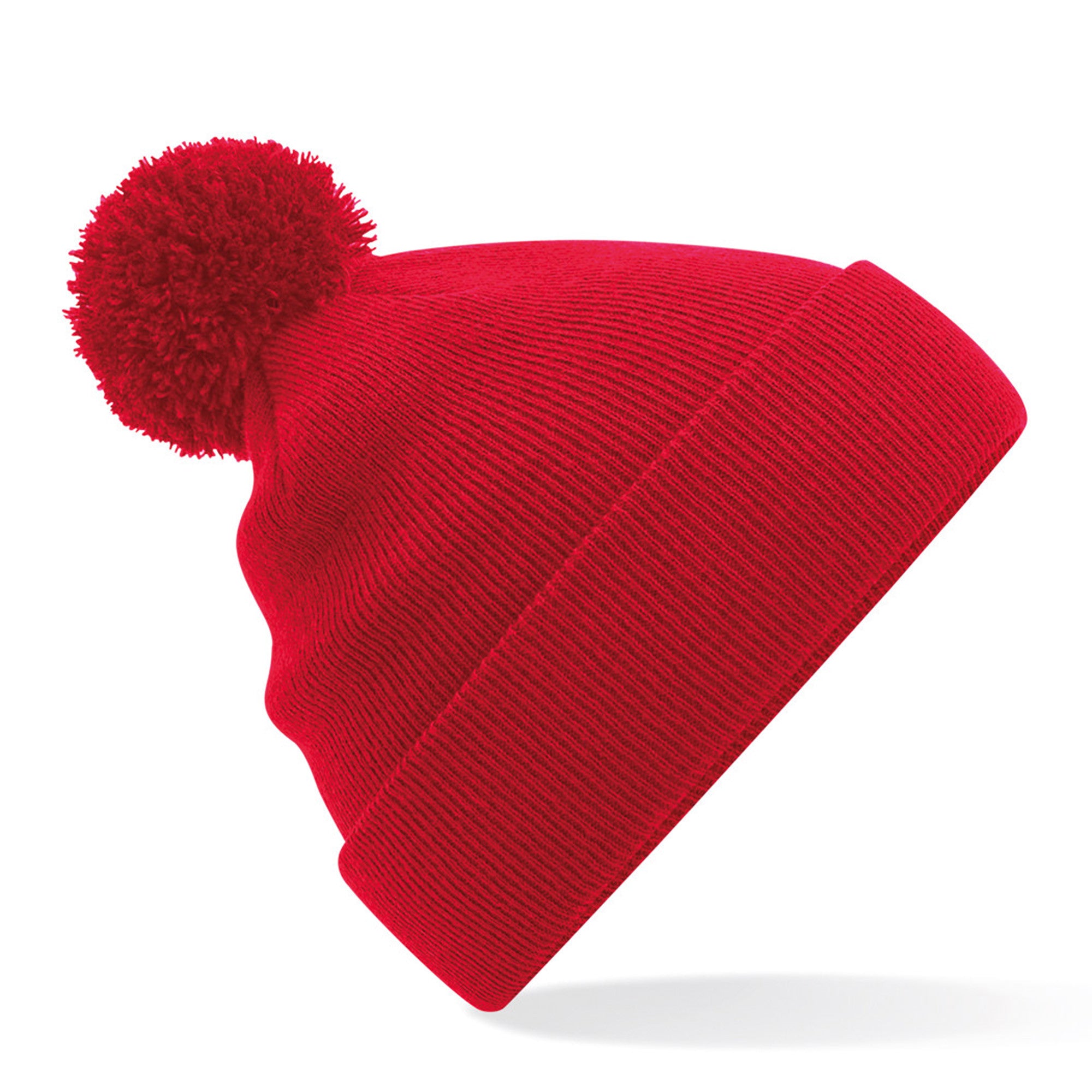 Junior Original Pom Pom Beanie | CLASSIC RED