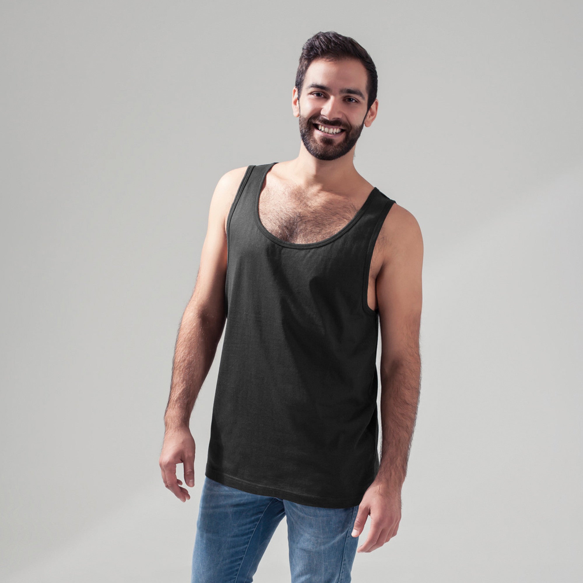 Jersey Big Tank | CHARCOAL