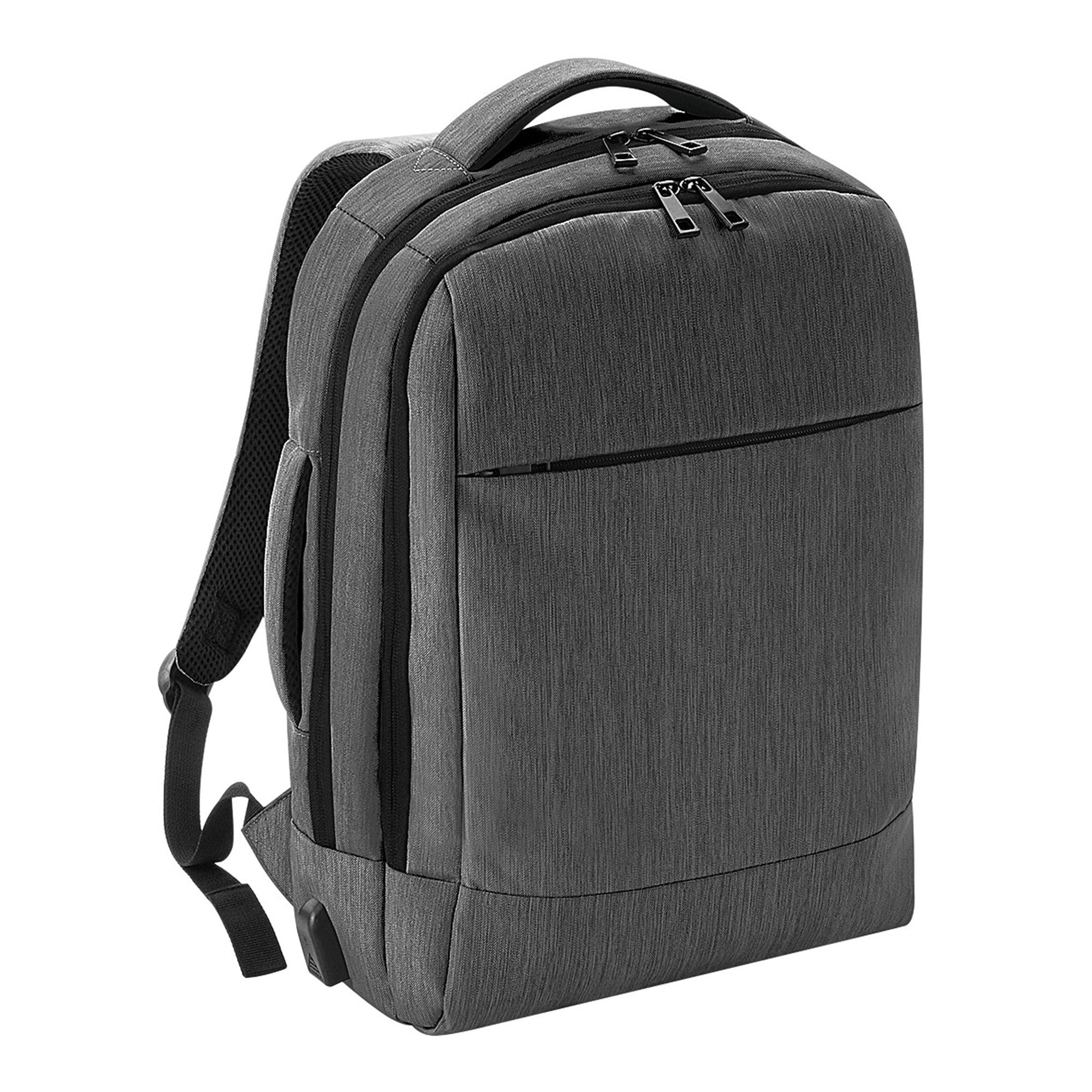 Q-Tech Charge Convertible Backpack | GRANITE MARL