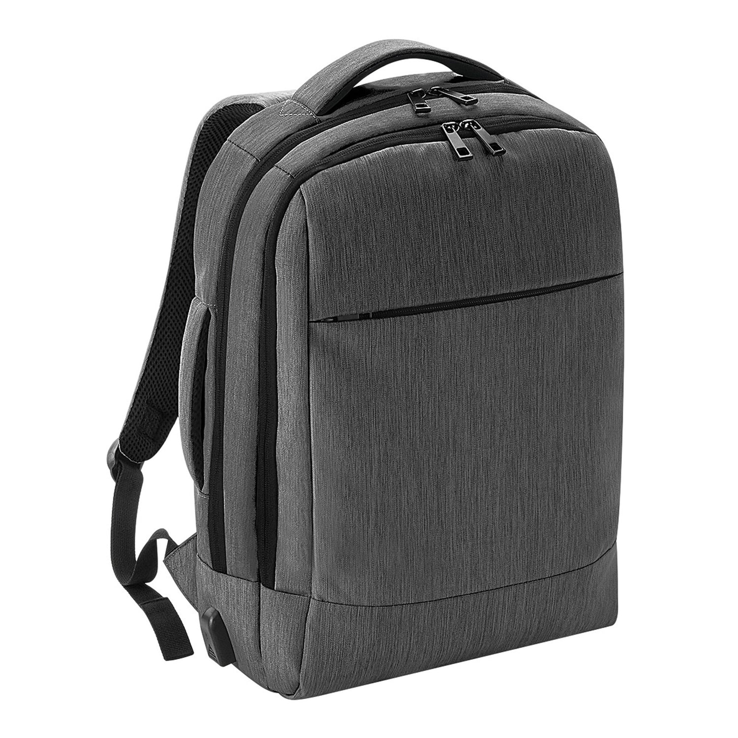 Q-Tech Charge Convertible Backpack | GRANITE MARL
