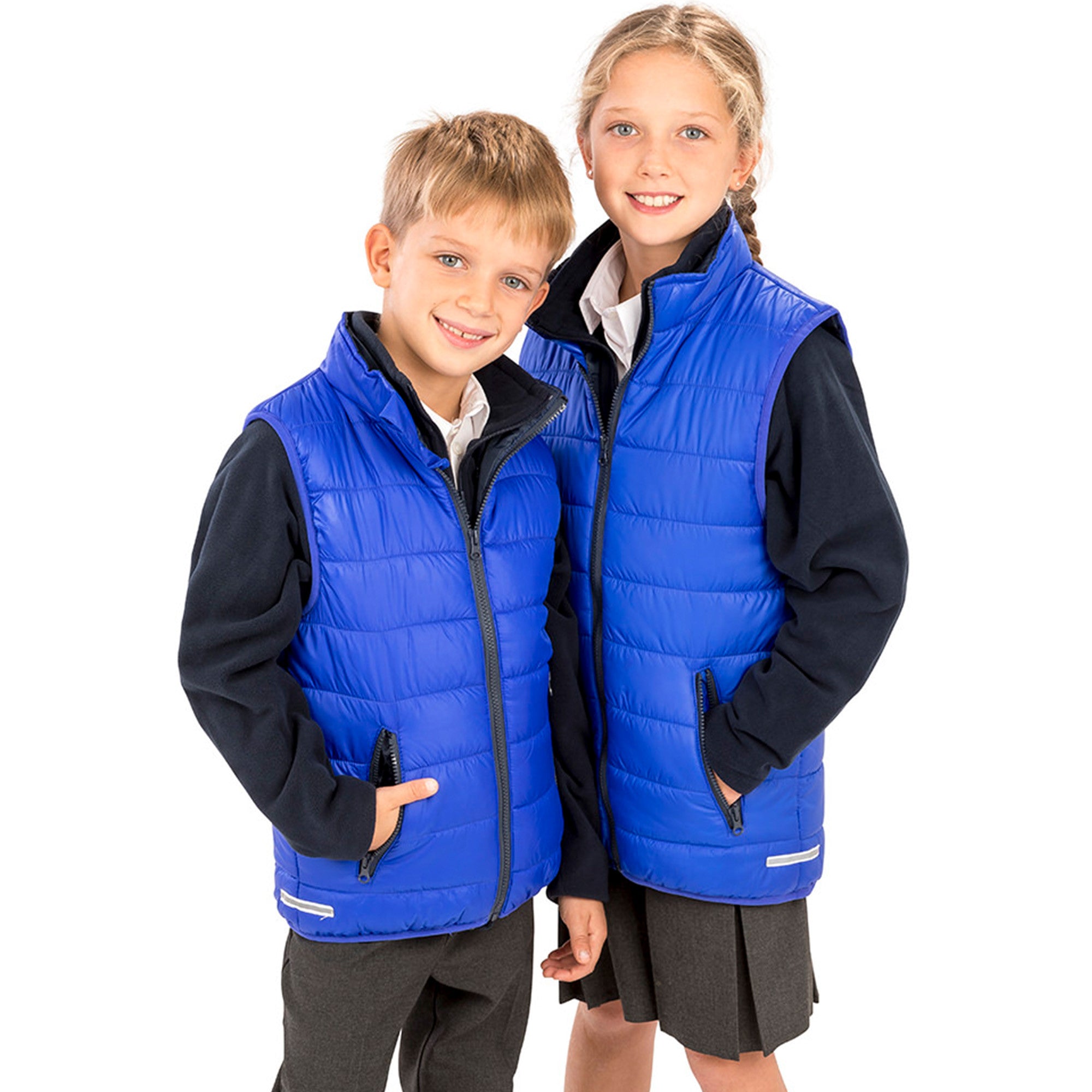 Core Junior Bodywarmer | BLACK/ORANGE