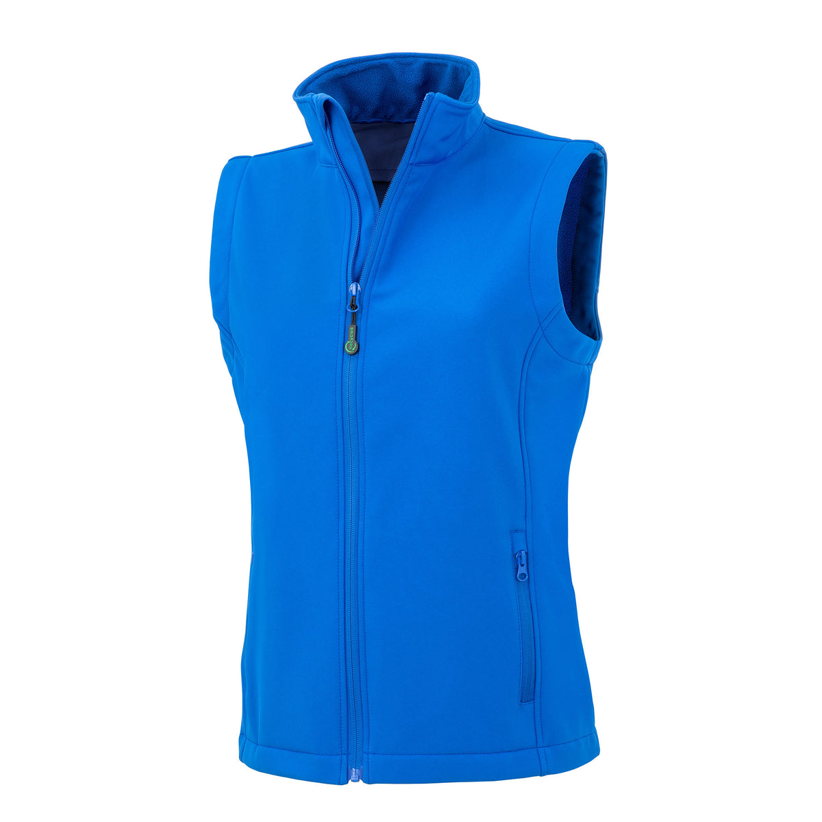 Womens Recycled  2-Layer Softshell Body Warmer | ROYAL