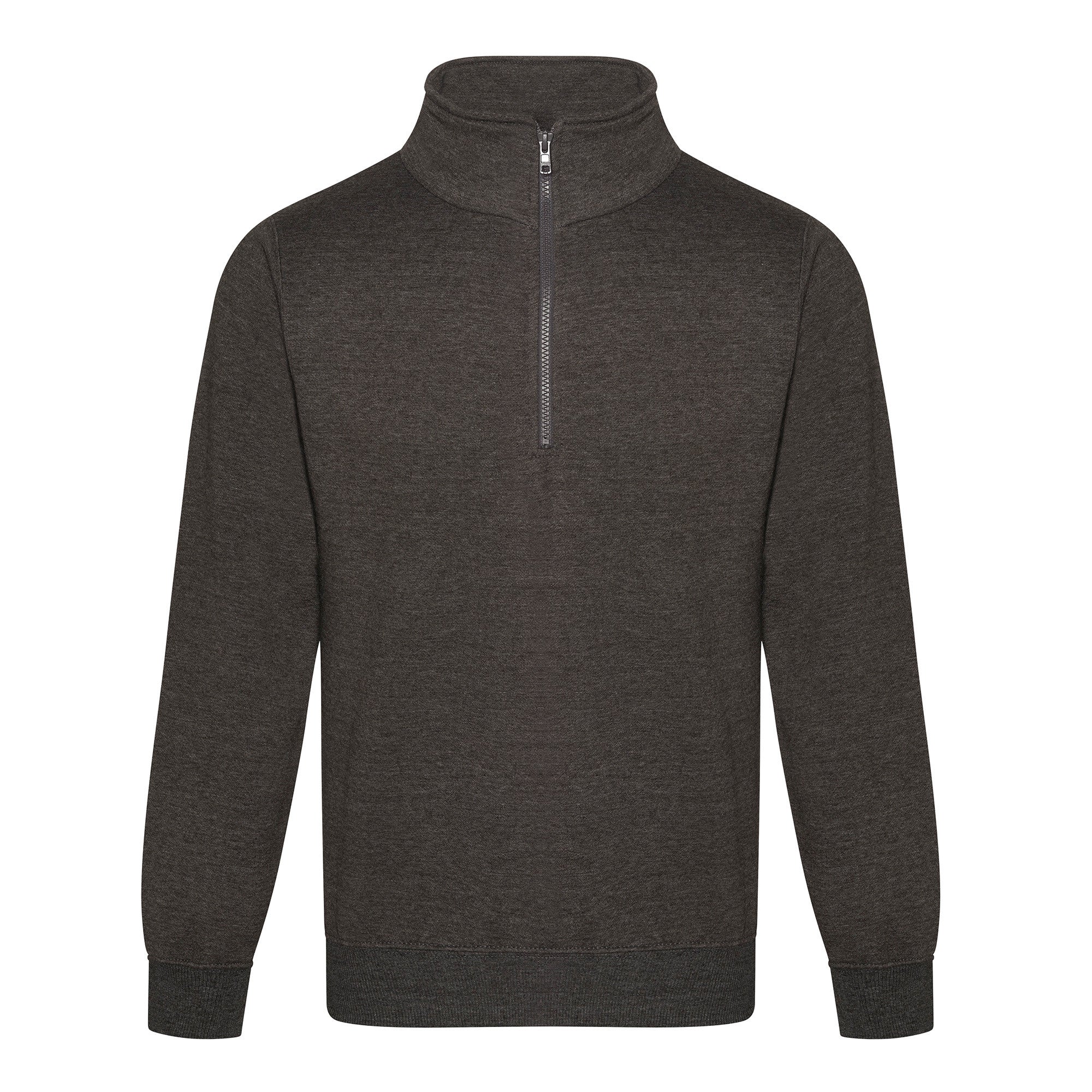 Pro Quarter Neck Zip Sweatshirt | CHARCOAL