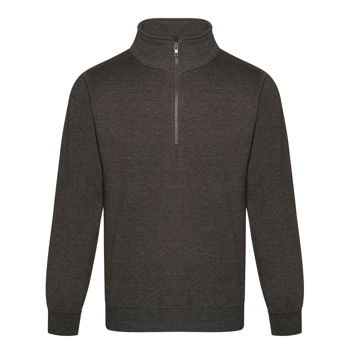 Pro Quarter Neck Zip Sweatshirt | CHARCOAL