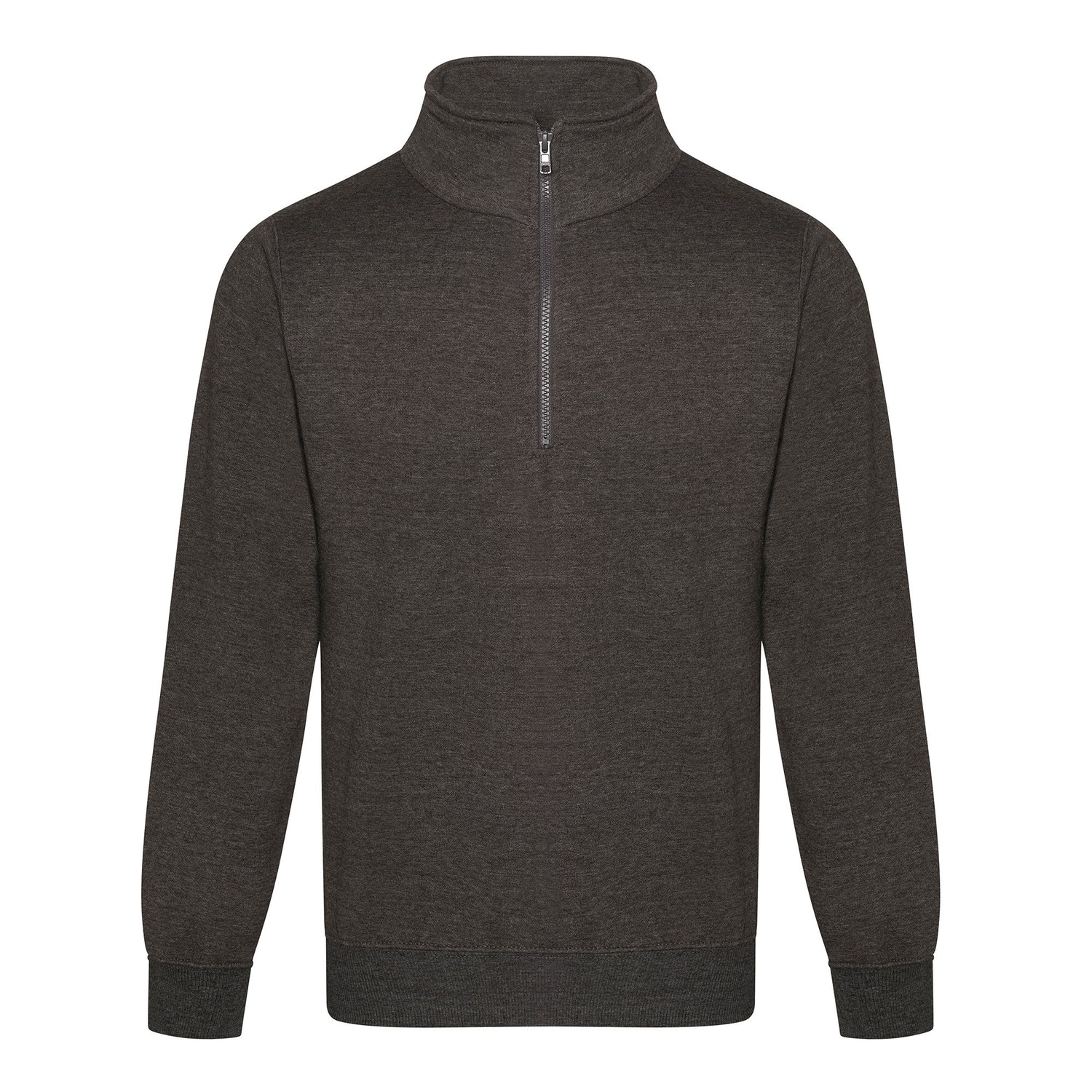 Pro Quarter Neck Zip Sweatshirt | CHARCOAL