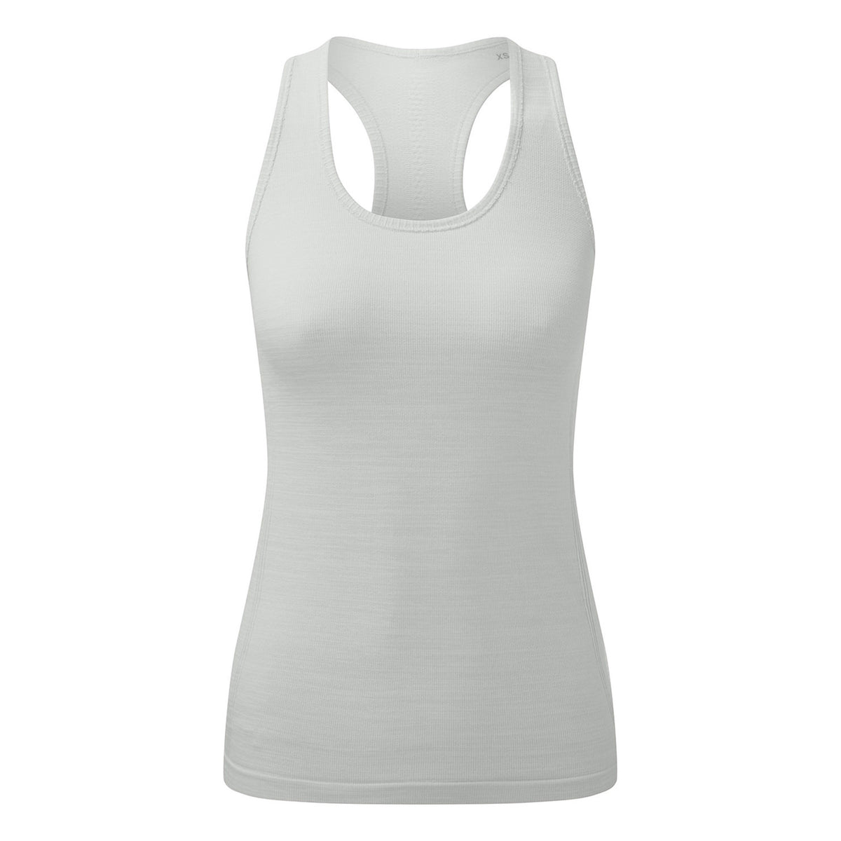 Womens Recycled Seamless 3D Fit Sport Flex Vest | SAGE GREEN MELANGE