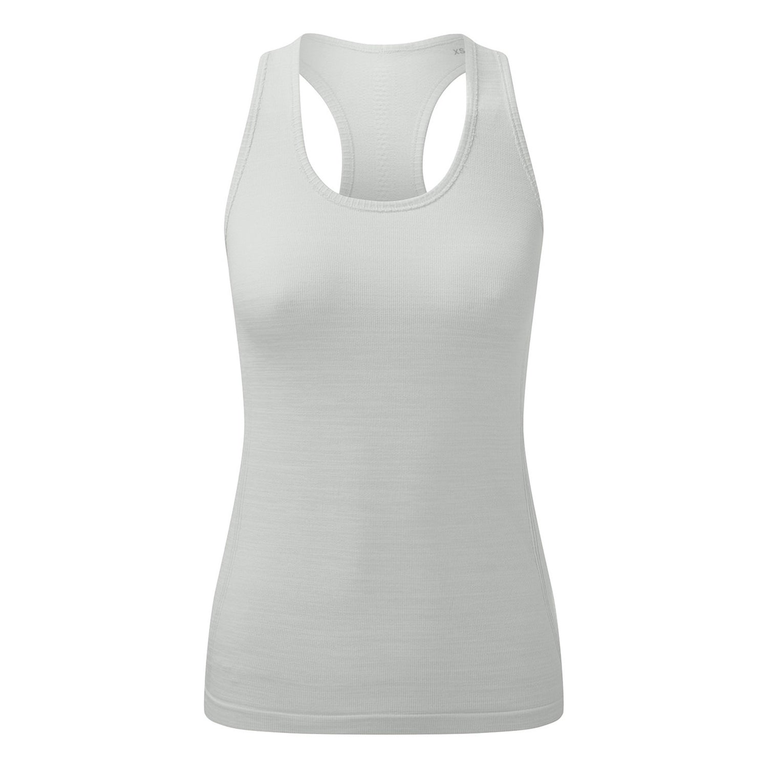 Womens Recycled Seamless 3D Fit Sport Flex Vest | SAGE GREEN MELANGE