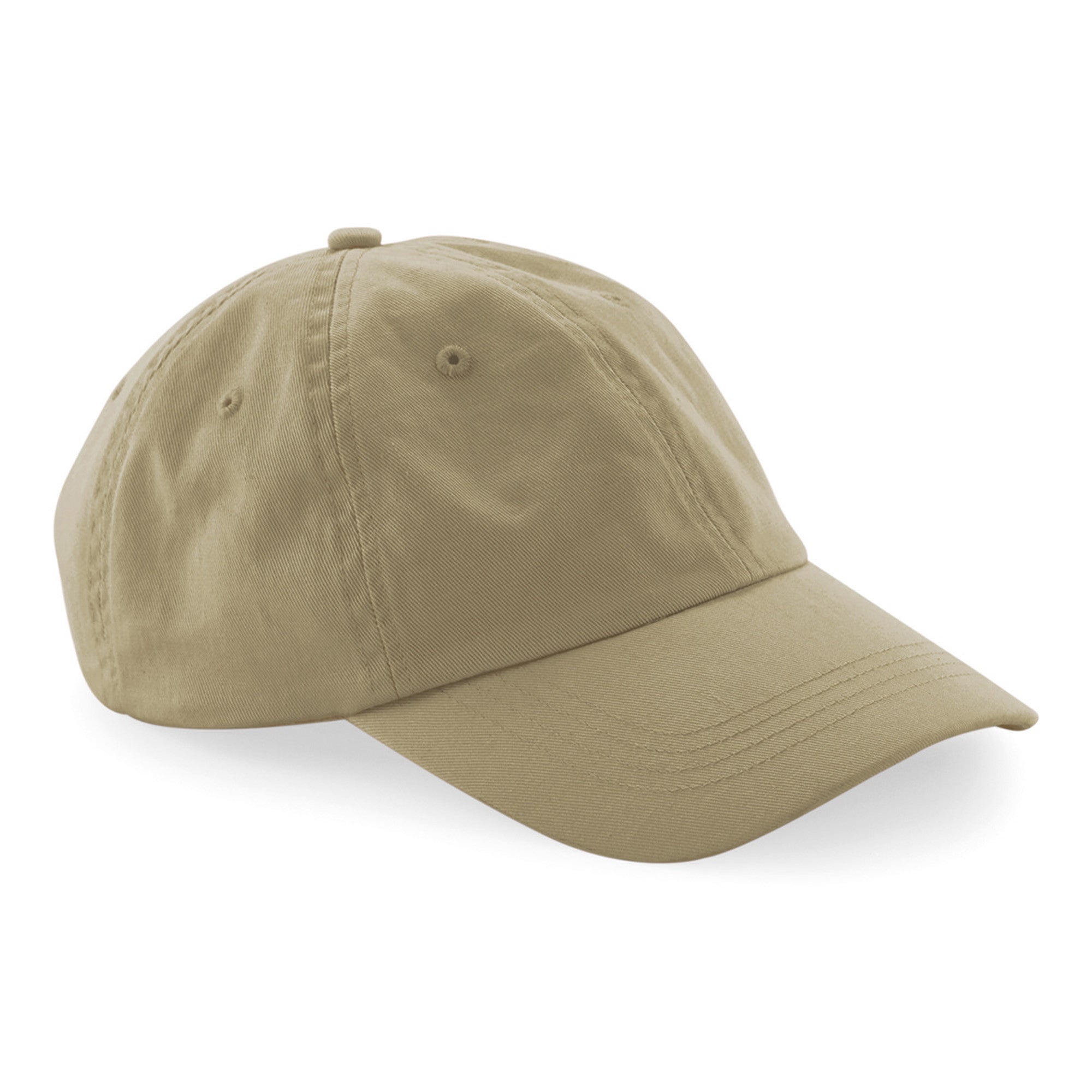 Organic Cotton 6 Panel Dad Cap | DESERT SAND
