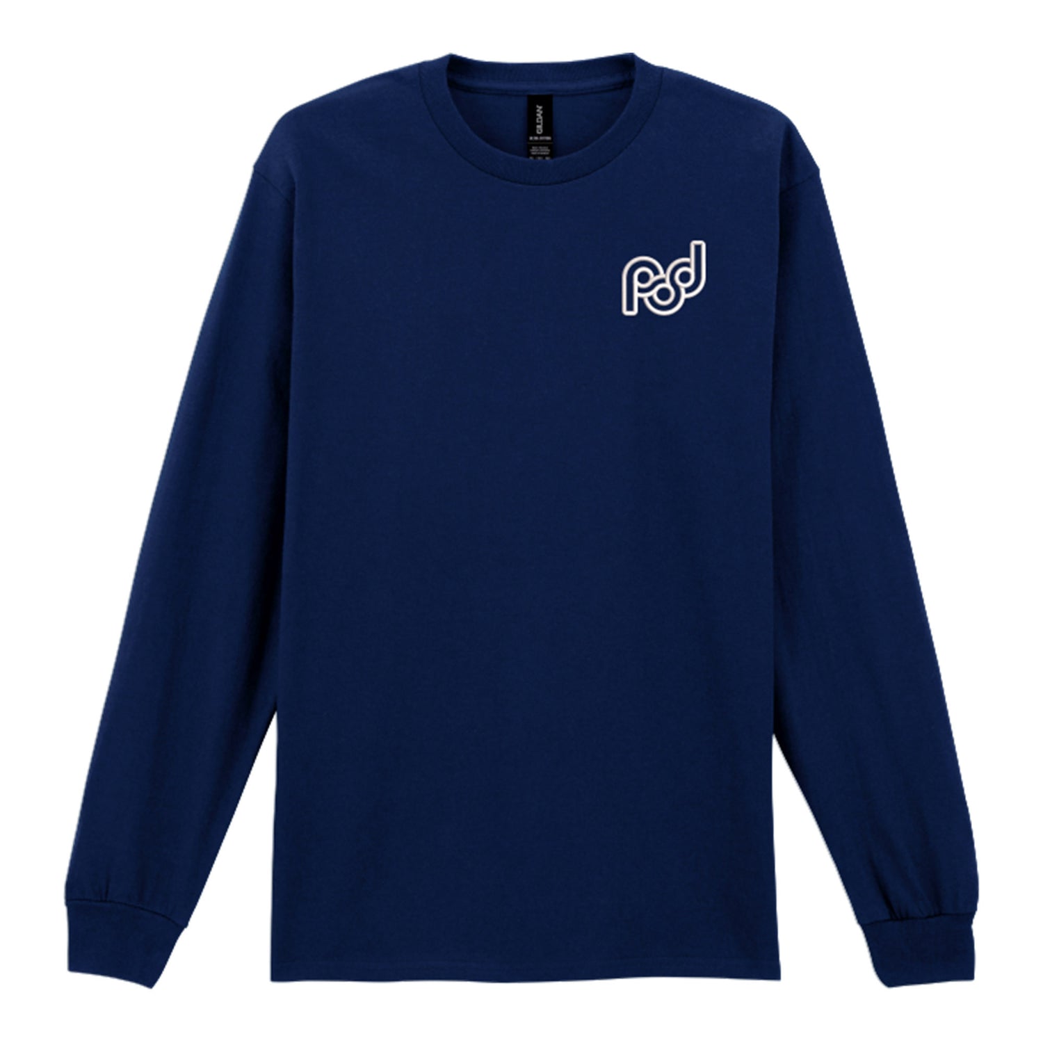 Pod Ultra Cotton Adult Long Sleeve T | NAVY