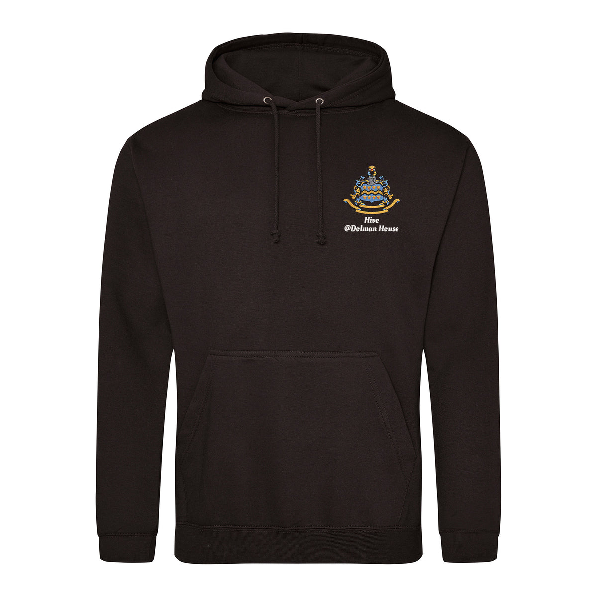 Pocklington Hoodie - Hive at Dolman | JET BLACK