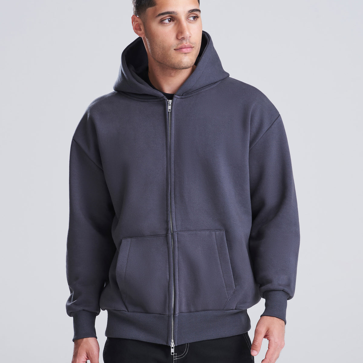 Signature Heavyweight Zoodie | SOLID CHARCOAL