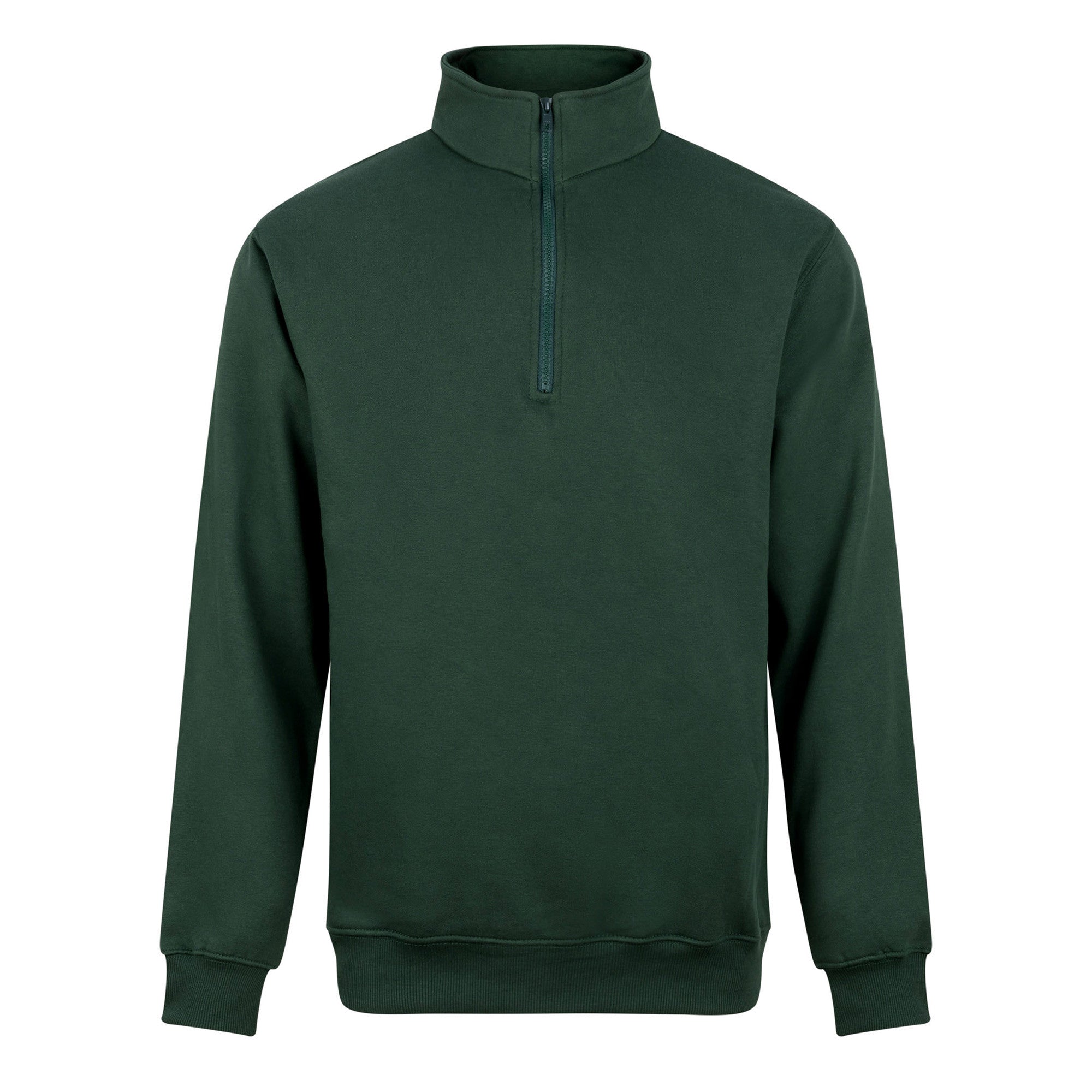 Pro Quarter Neck Zip Sweatshirt | SOLID GREY