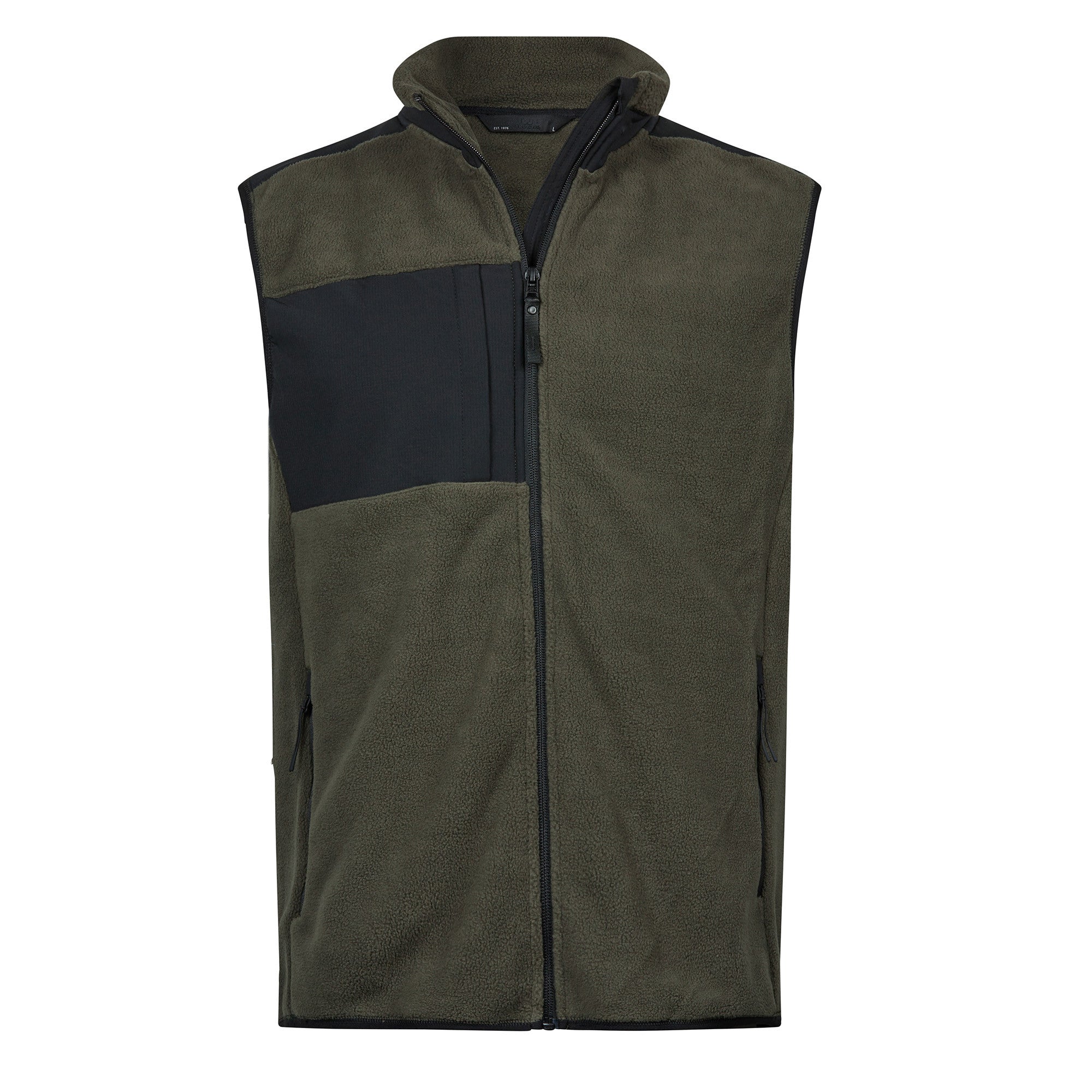 Mountain Fleece Bodywarmer | DEEP GREEN/BLACK