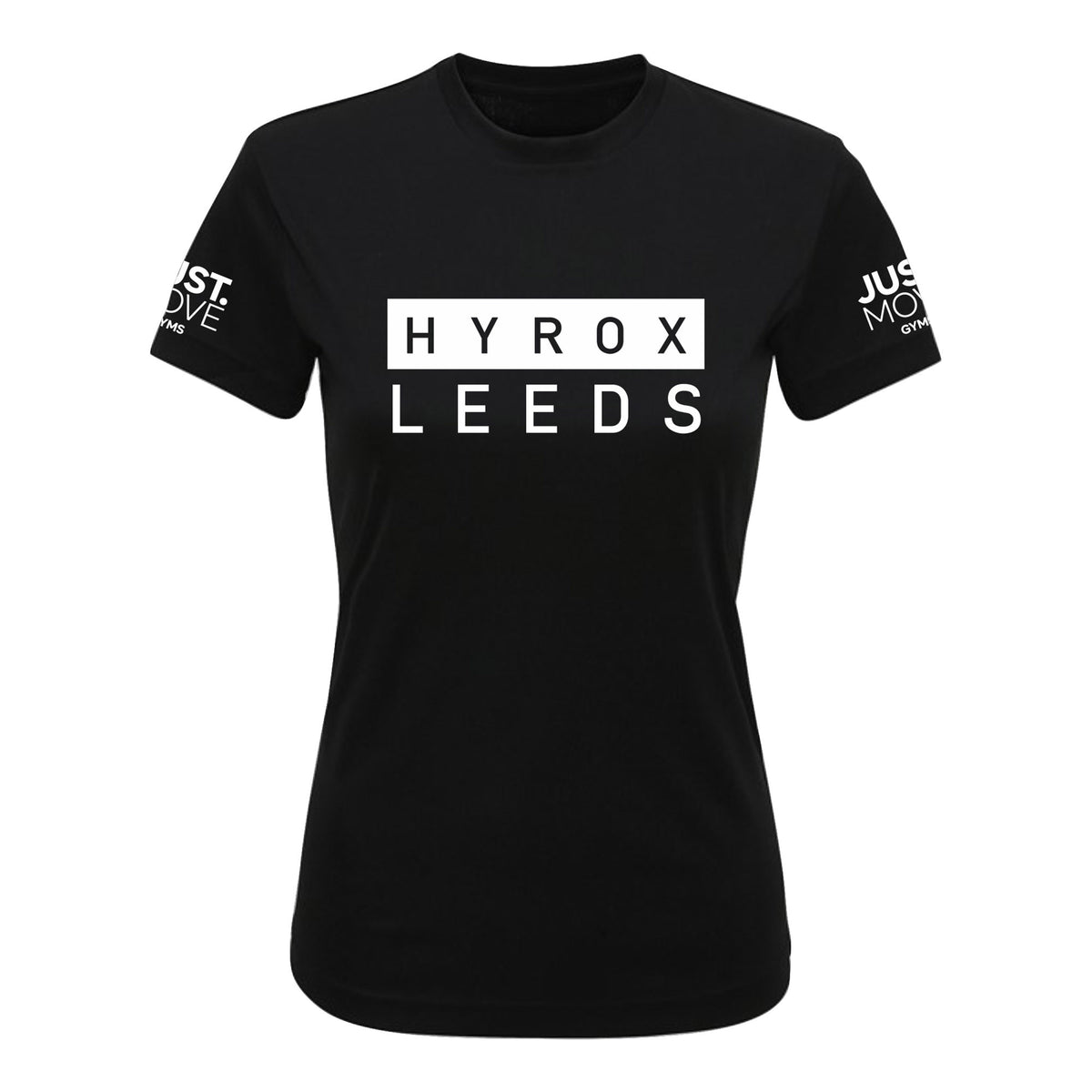 Hyrox Leeds 2026 - Womens Performance Tee | BLACK